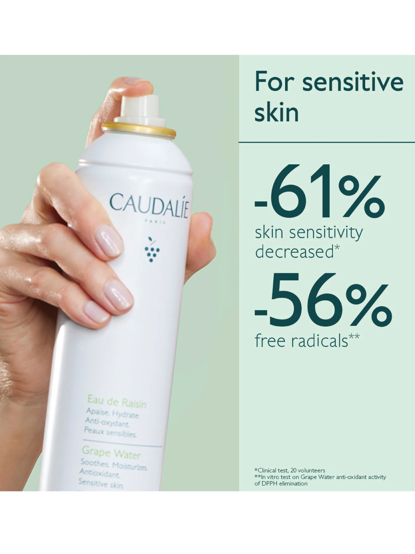 Caudalie Grape Water 75ml - Image 3