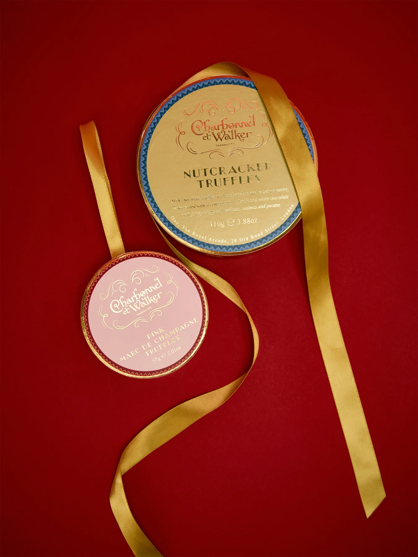 Charbonnel et Walker Pink Marc de Champagne Bauble - Image 2