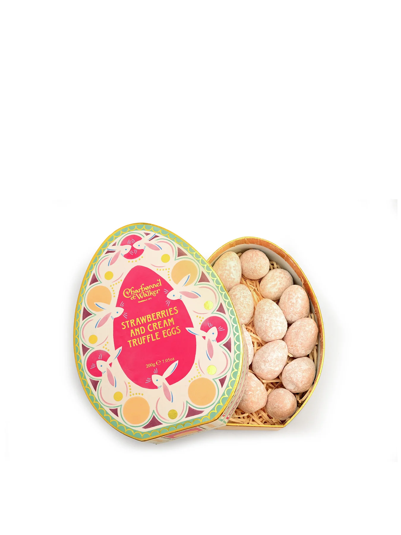 Strawberries & Cream Egg Truffles 200g - Image 2