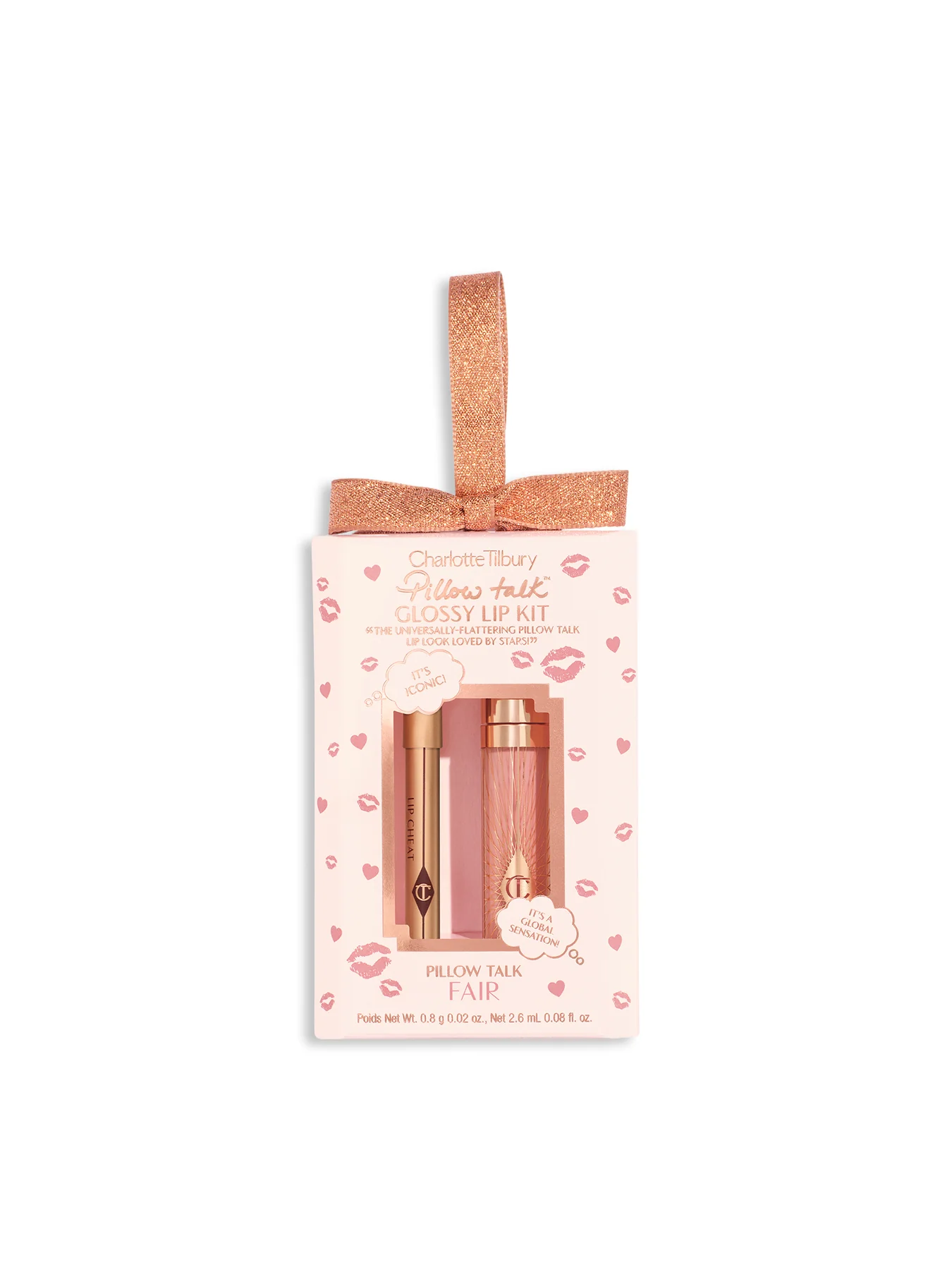 Pillow Talk Mini Glossy Lips Duo Fair - Image 2