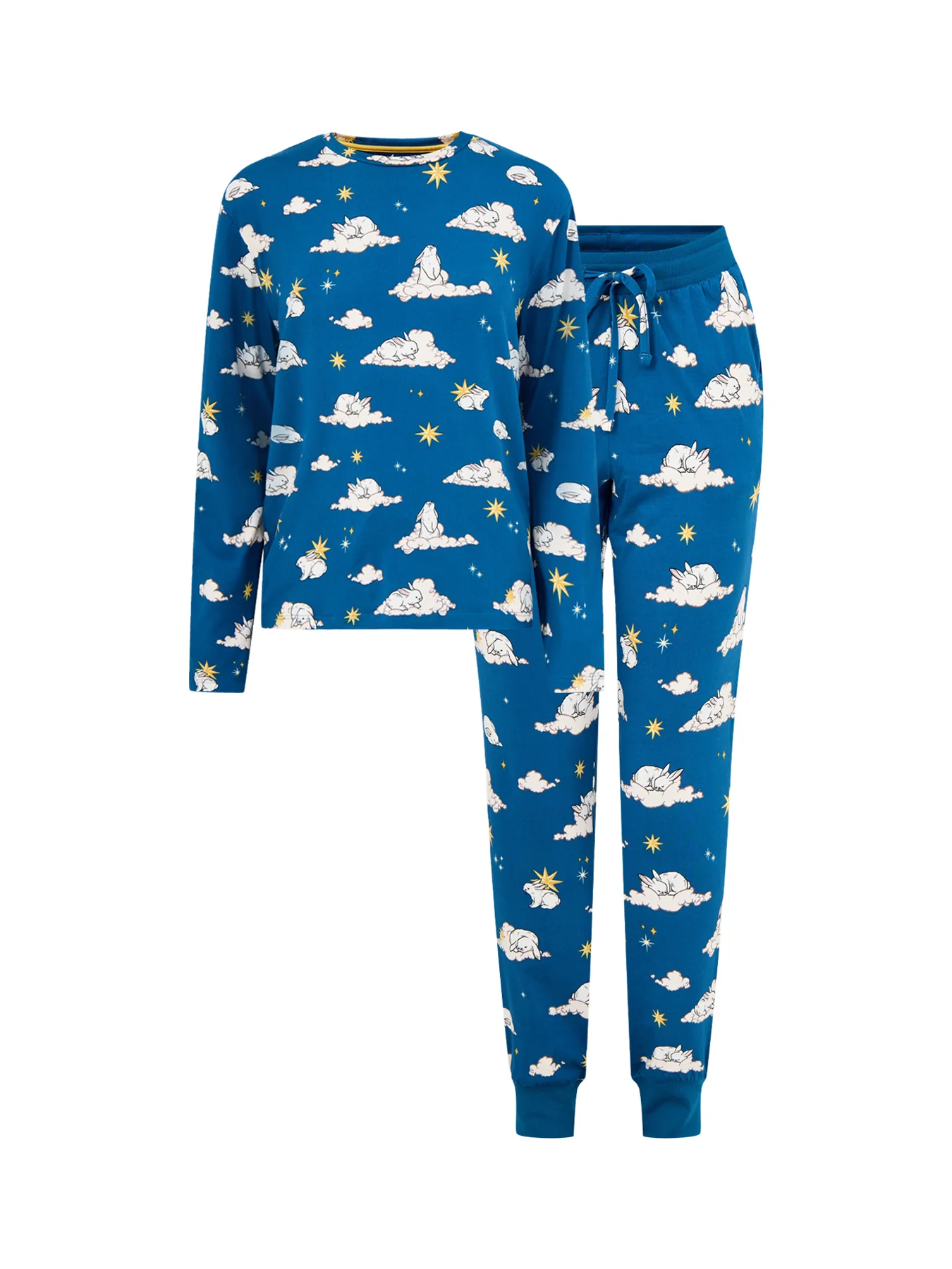 Celestial Bunny Long Set Teal Teal