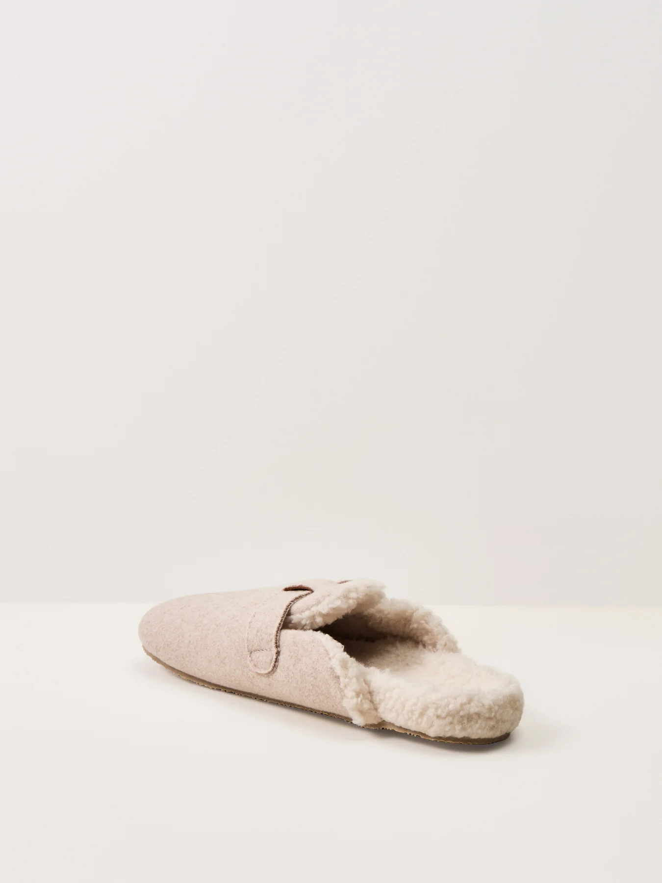 Felt Slipper with Borg Lining - Image 3