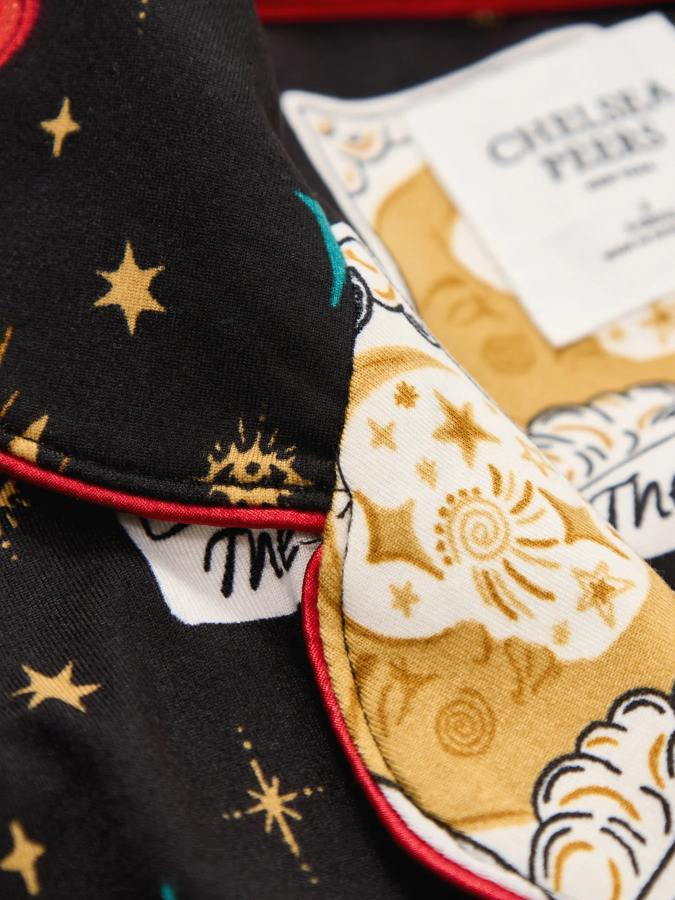 Mystical Tarot Card Pyjama Set Black Black - Image 4