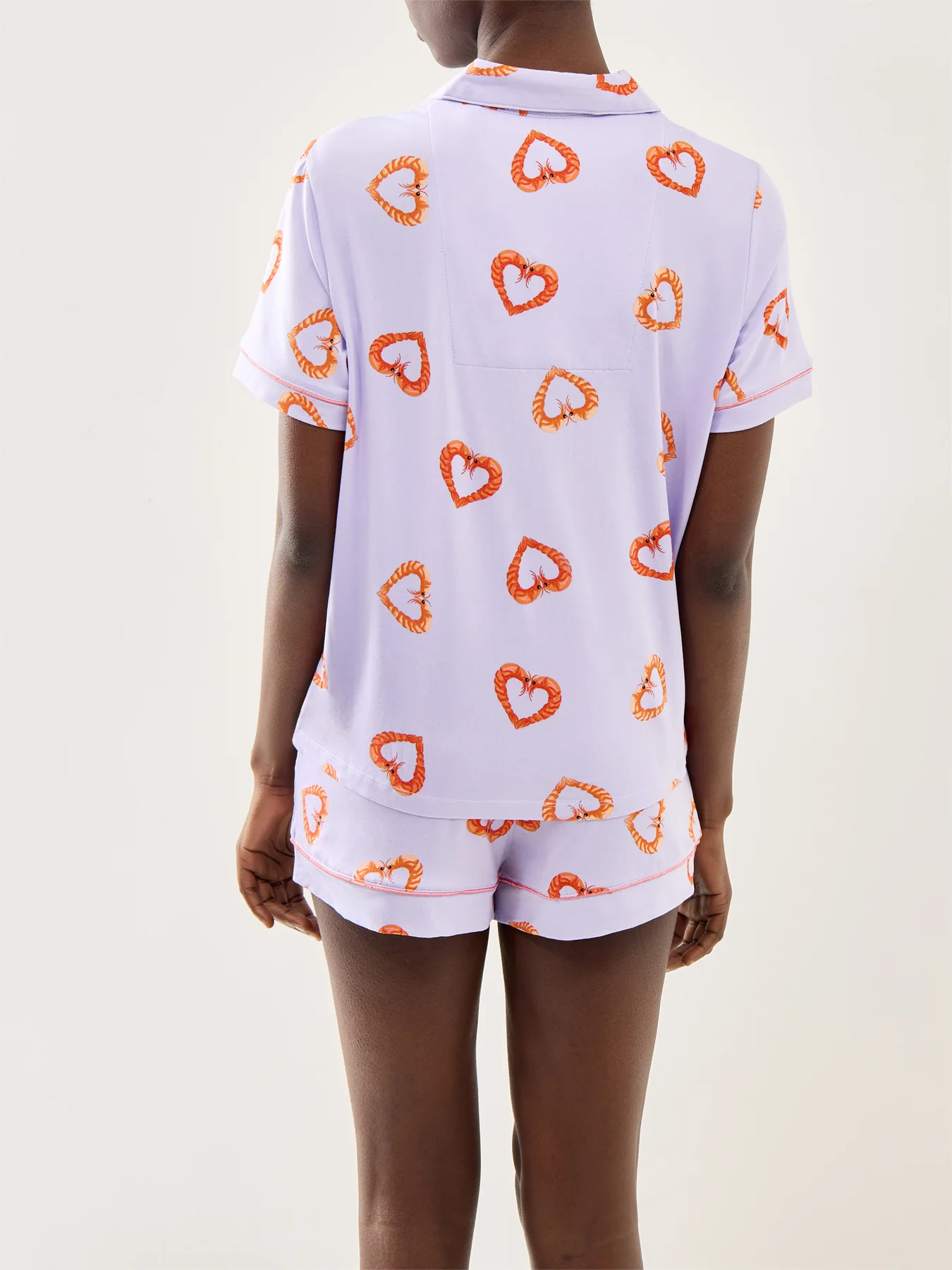 Shrimp Hearts Short PJ Set - Image 3