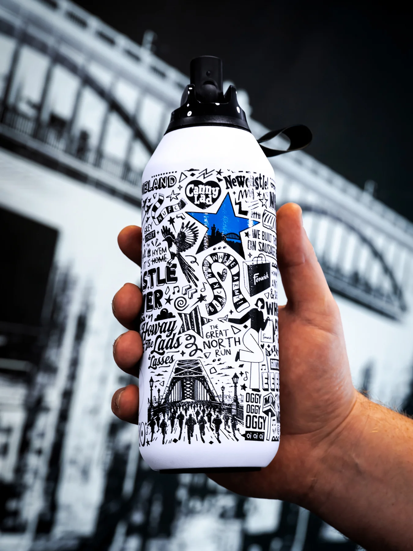 Lines Behind Series 2 Flip Bottle - Image 8