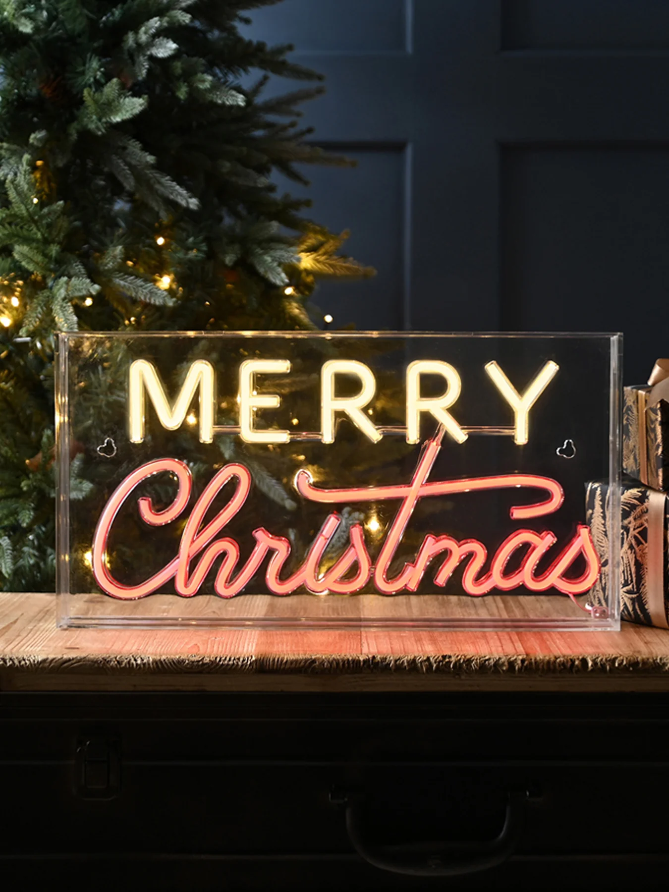 Merry Christmas LED Neon Flex Sign 43cm - Image 2