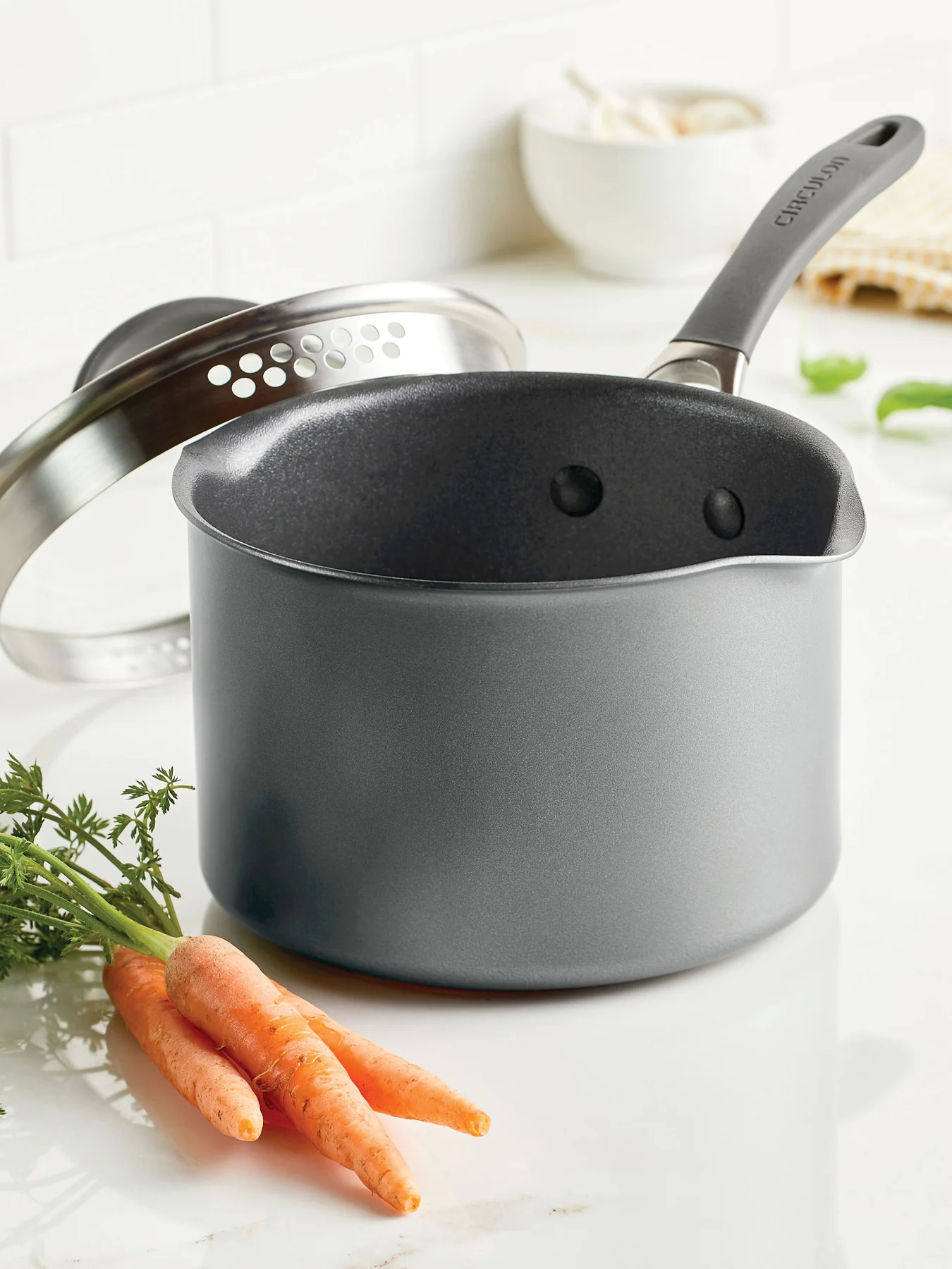 ScratchDefense A1 Series Straining Saucepan 2.8L - Image 4