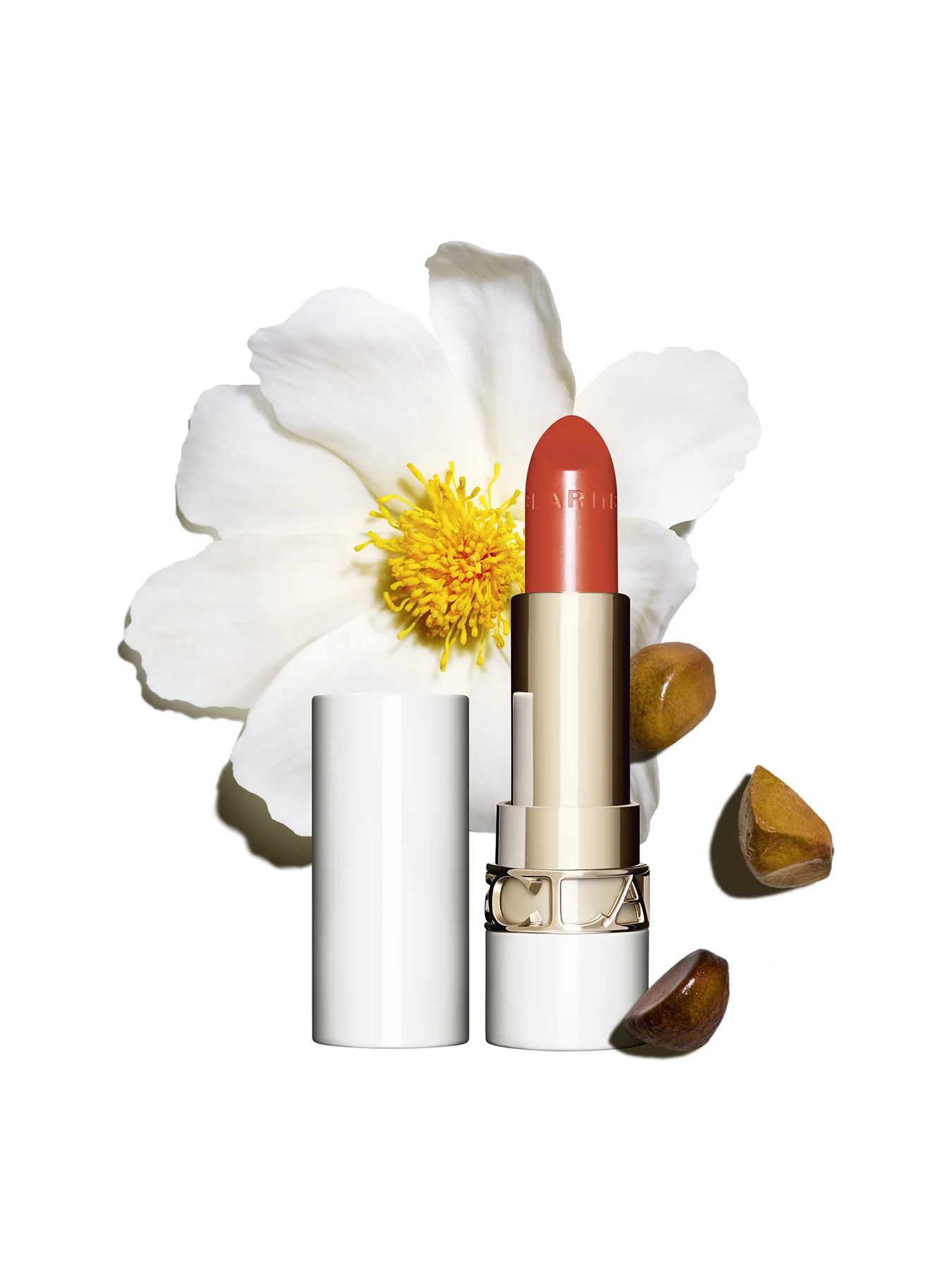 Joli Rouge Satin Lipstick 711S Papaya - Image 4