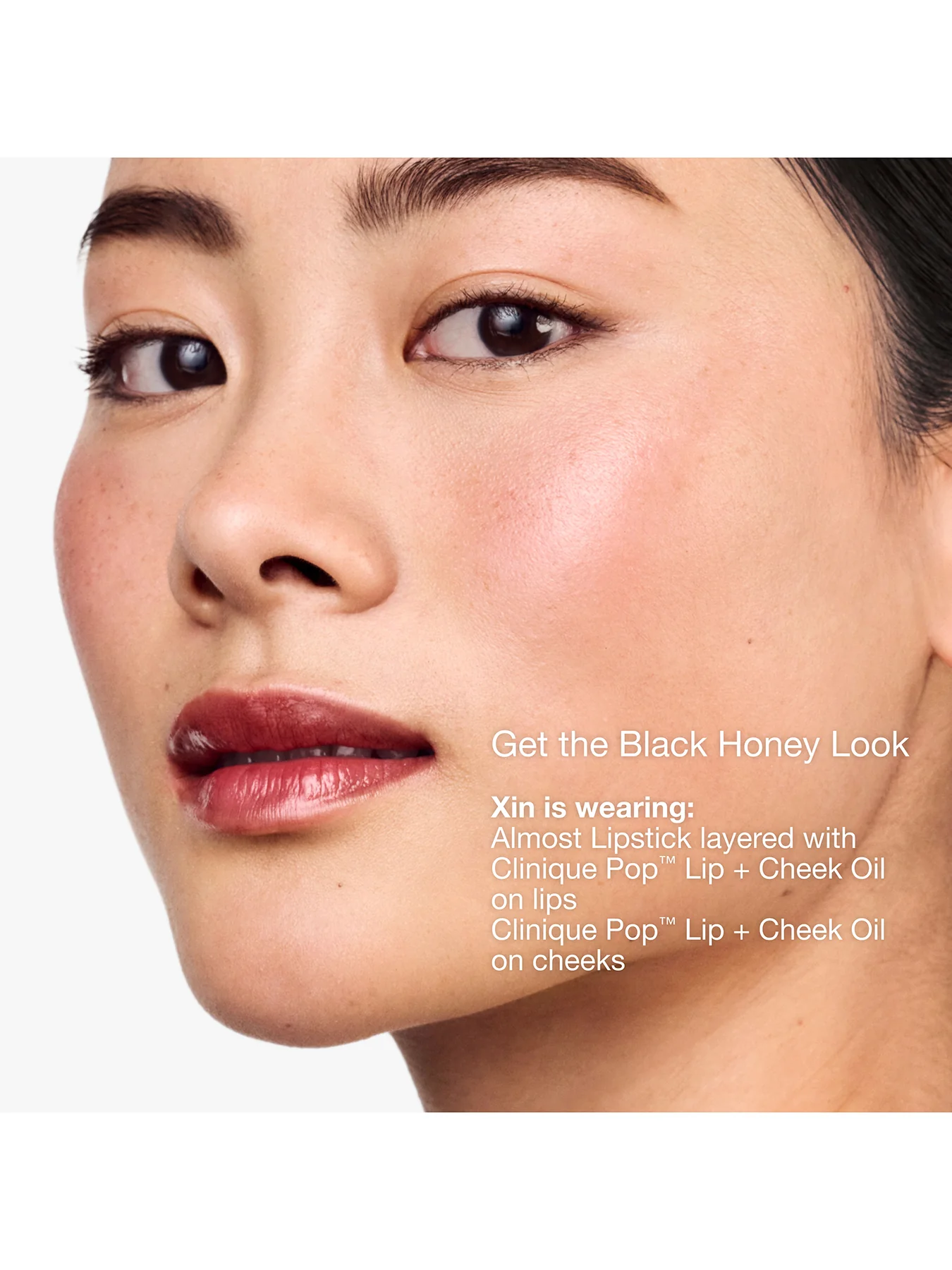 Clinique Pop Lip Cheek Oil in Black Honey - Image 3