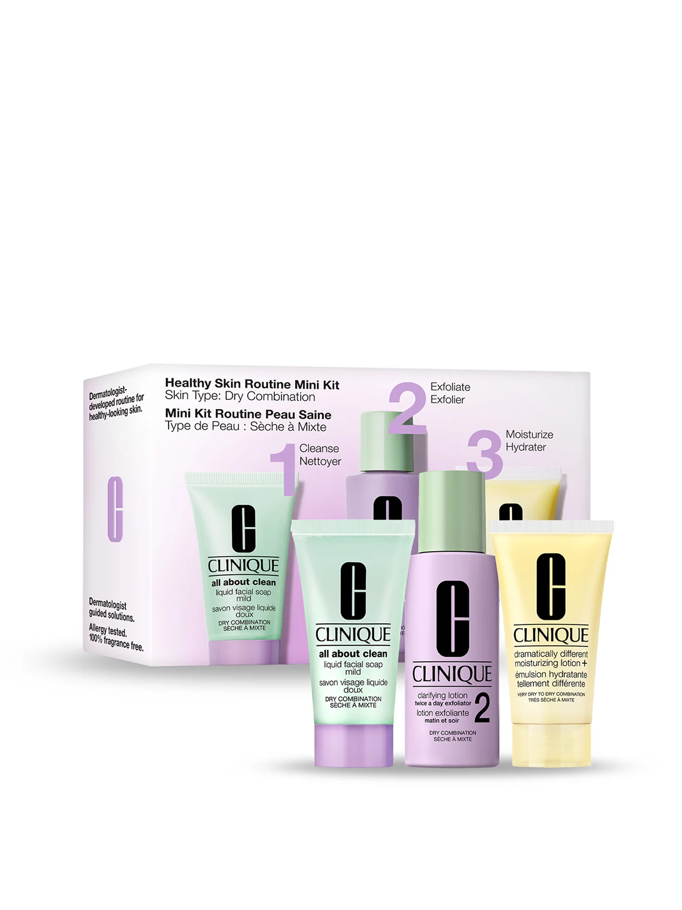 Healthy Skin Routine Mini Kit – Dry Combination Skin