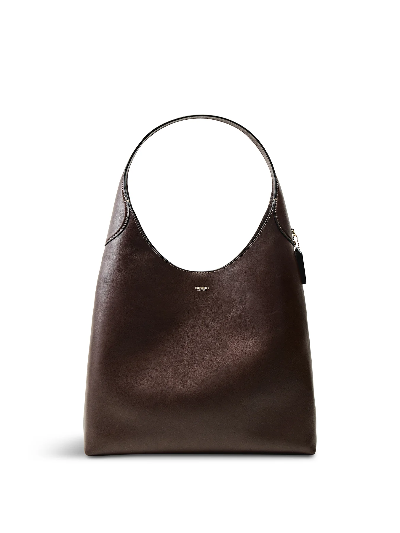 Brooklyn Shoulder Leather Bag 39 Maple