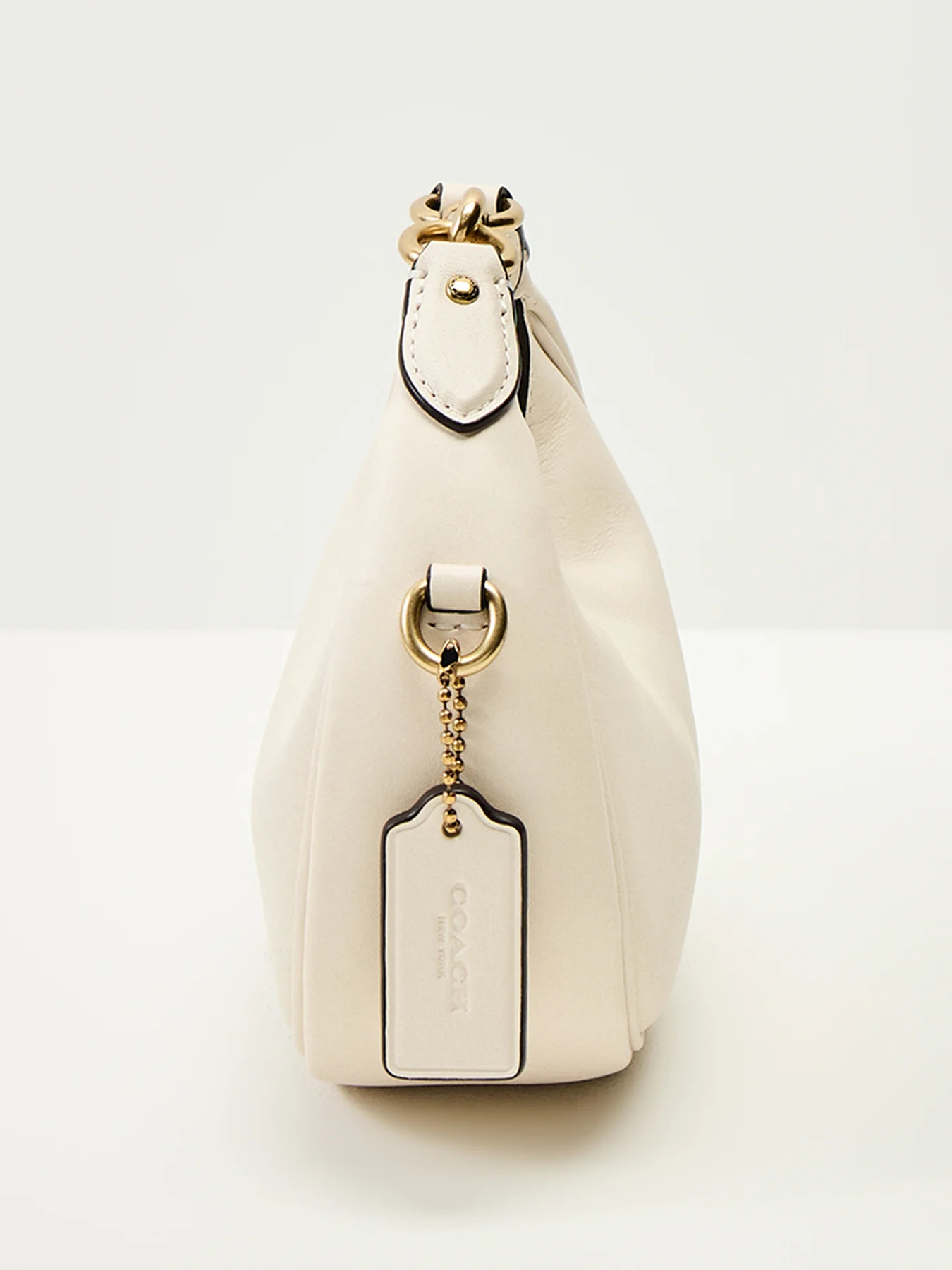 Jonie Leather Bag Chalk - Image 4