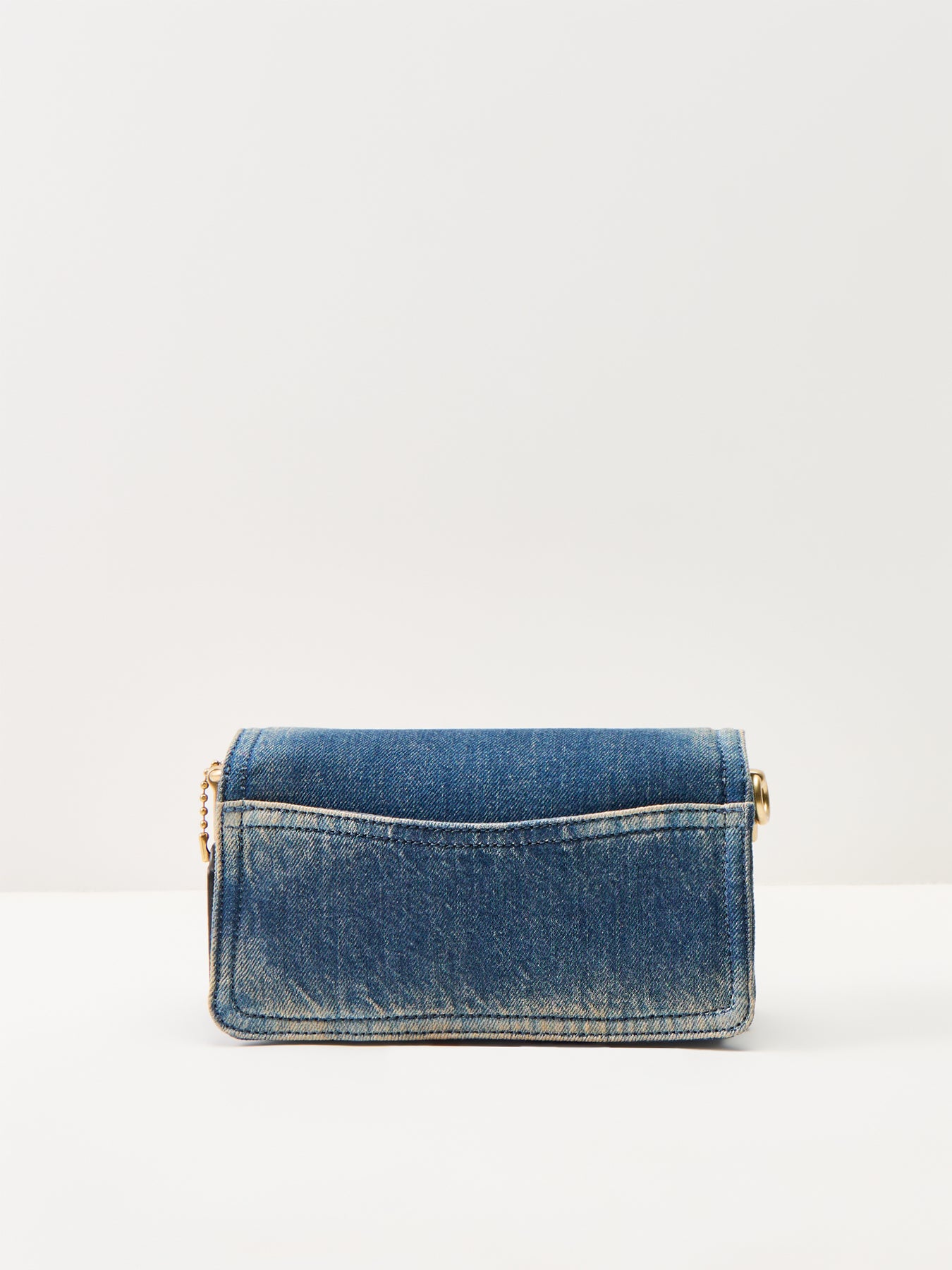 Loved Denim Tabby Shoulder Bag 20 Blue - Image 3