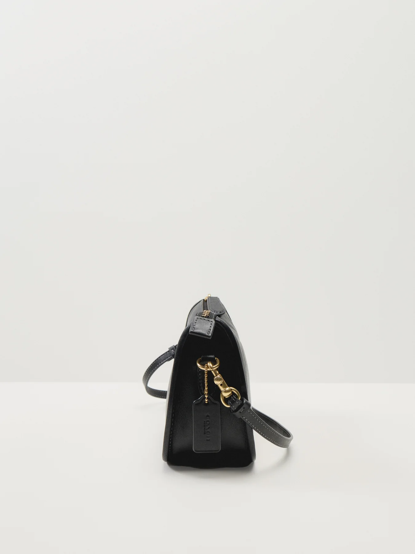 Natural Grain Leather Waverly Bag Black - Image 4