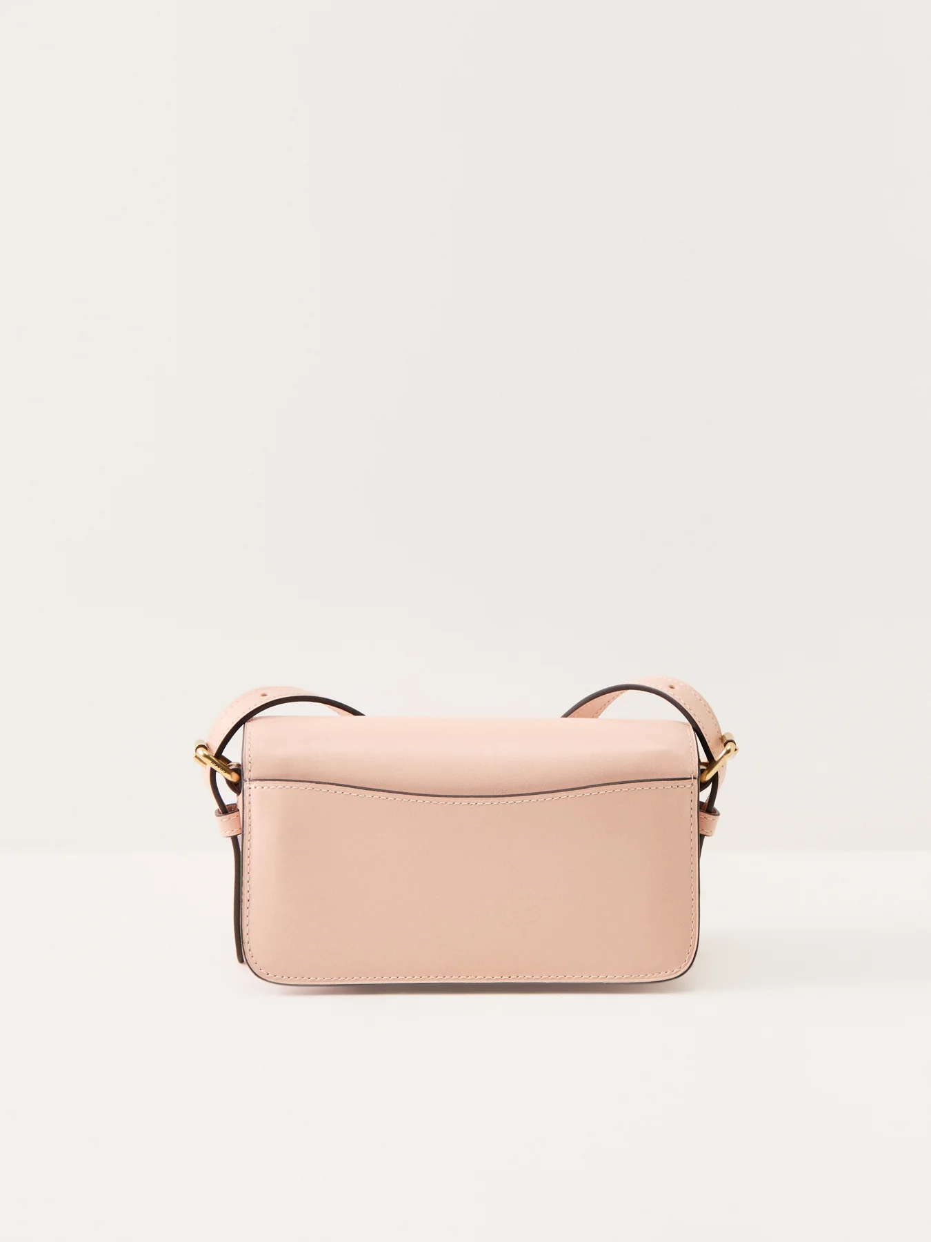 Refined Calf Leather Zoe Shoulder Bag Cream - Image 3