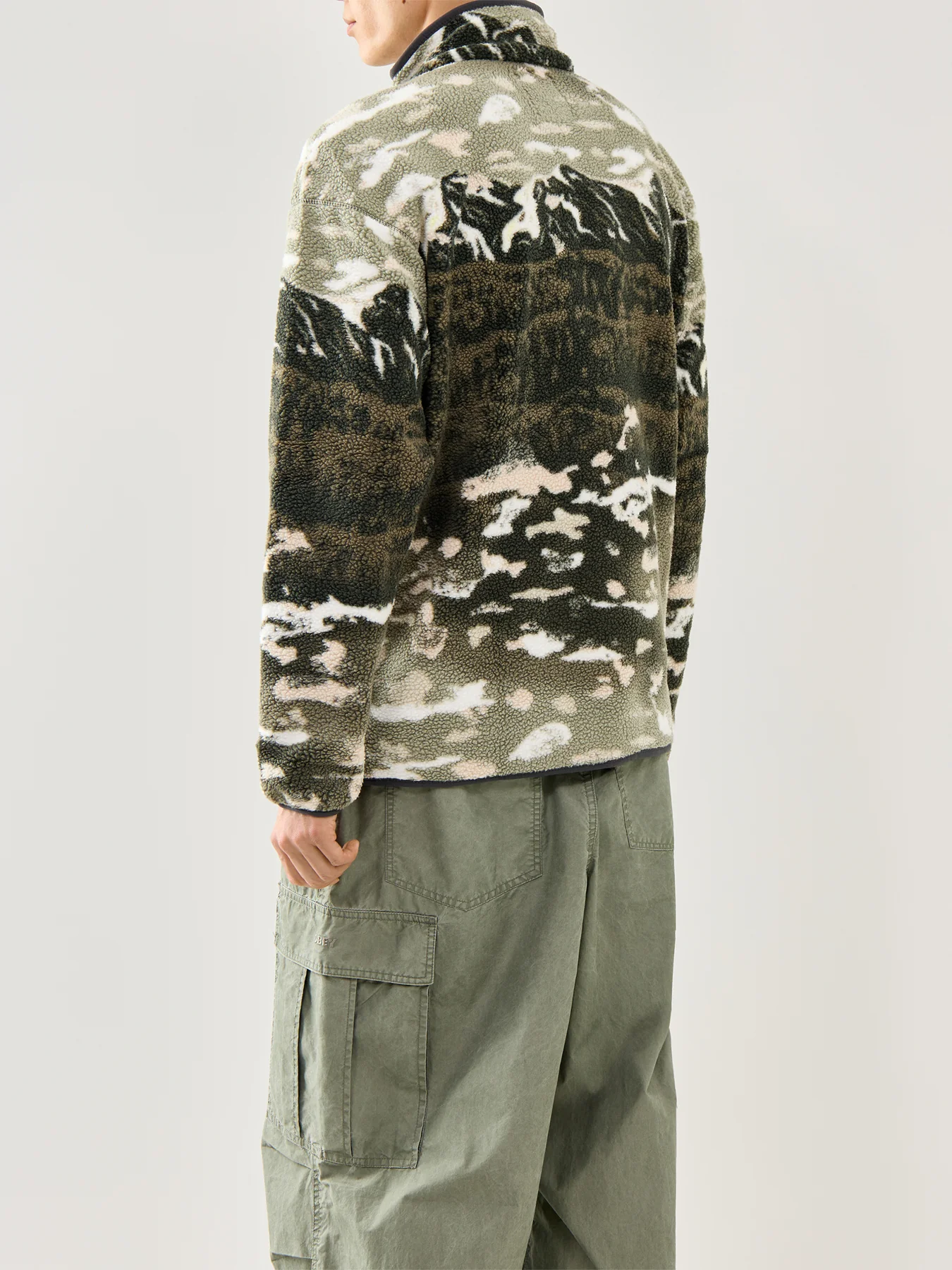 Helvetia II Printed Half-Safari Sweatshirts Sisters - Image 5