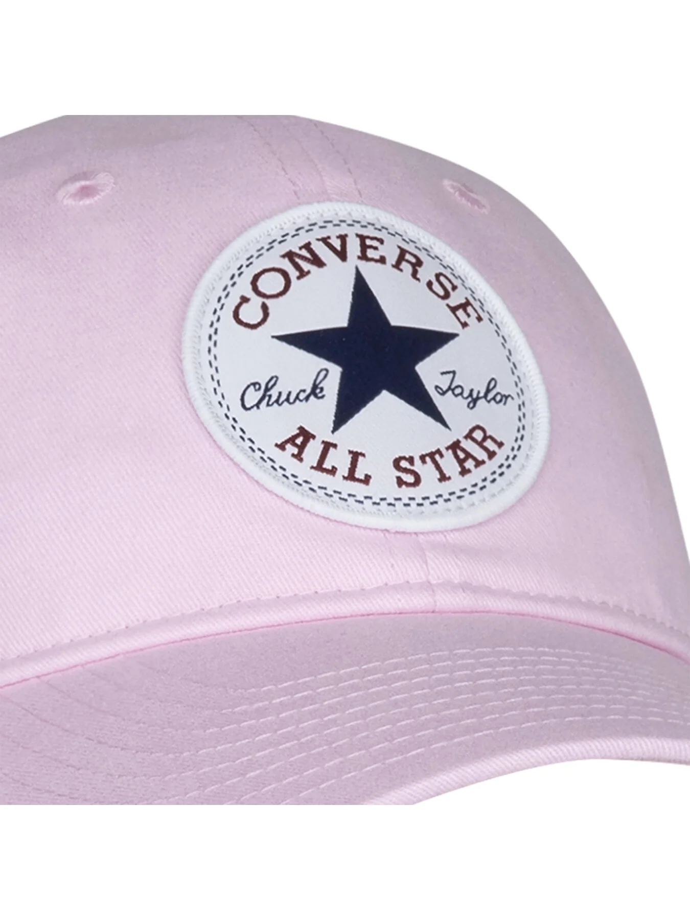 Chuck Patch Curve Brim Hat Pink - Image 4