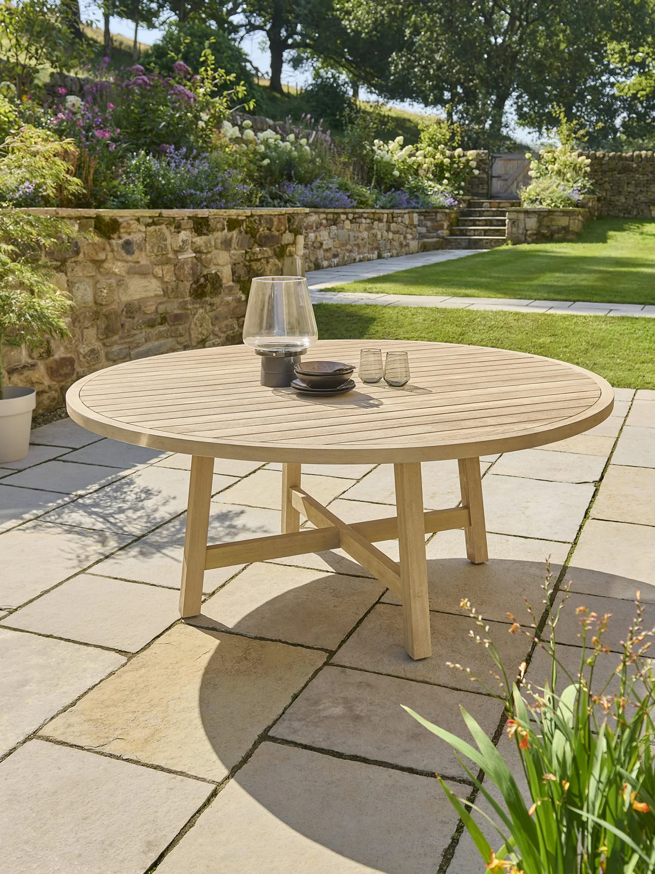 Cora Rope 8 Seat Dining Set Beige - Image 3