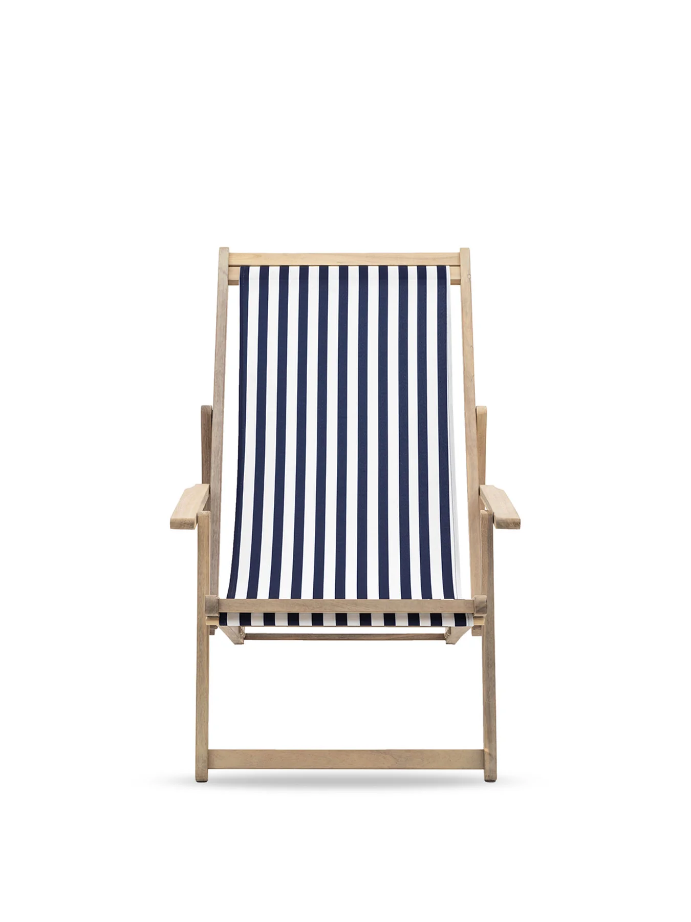 Creta Deck Chair Navy Stripe