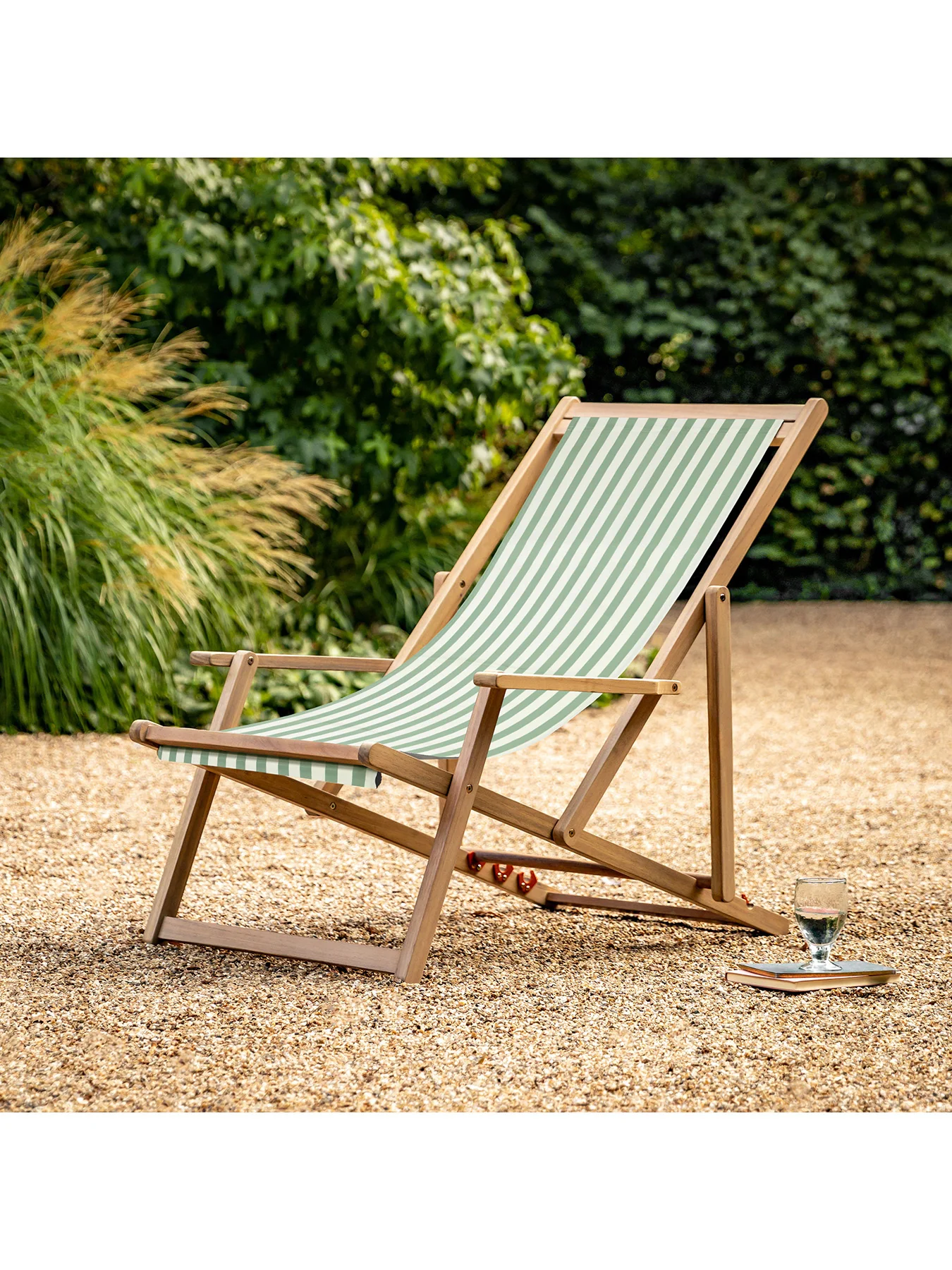 Creta Deck Chair Verde Stripe - Image 2