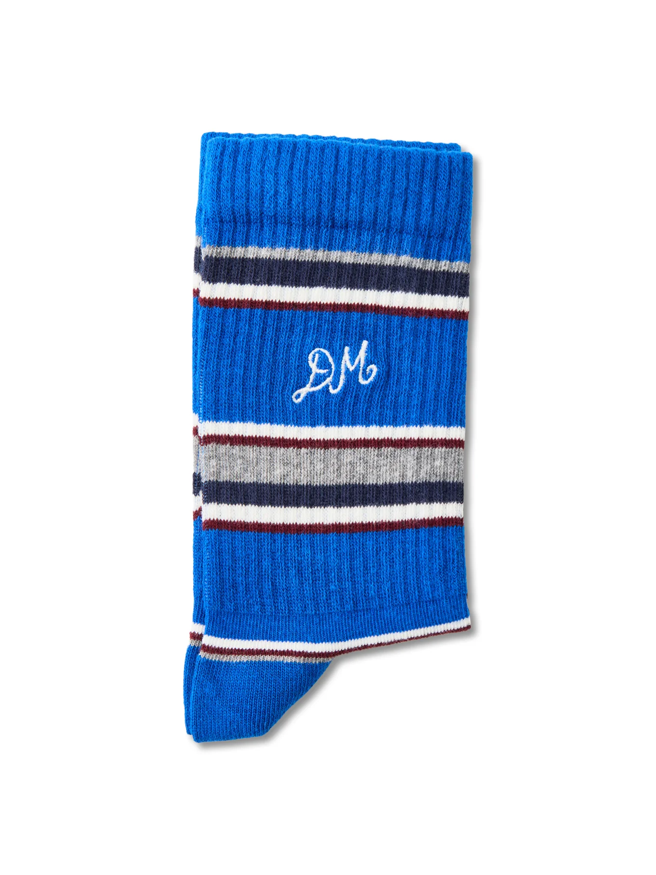 Calf Length Socks Blue