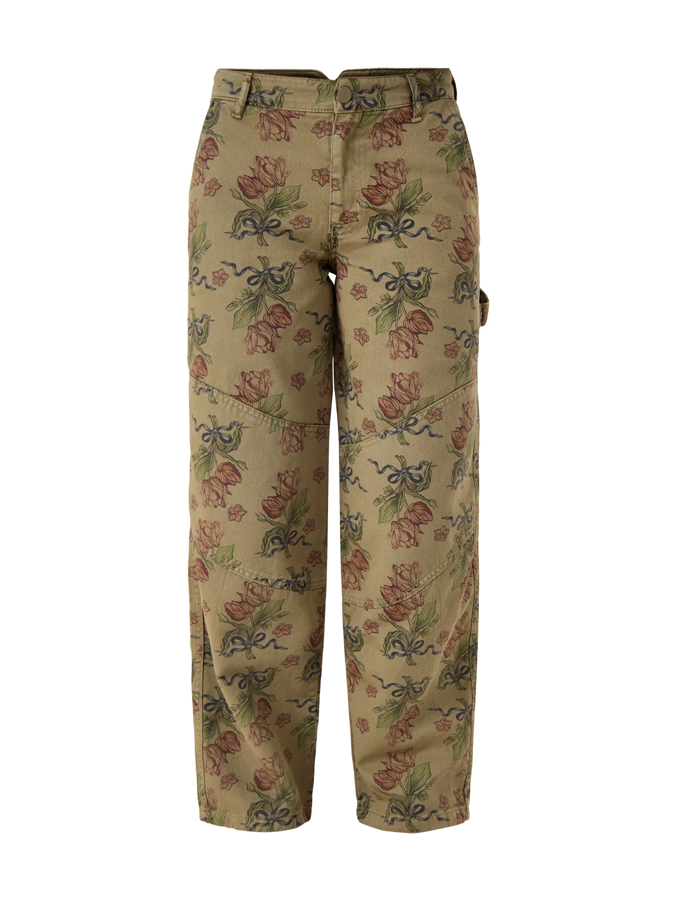 Drew Jeans Over Dye Tulip Khaki