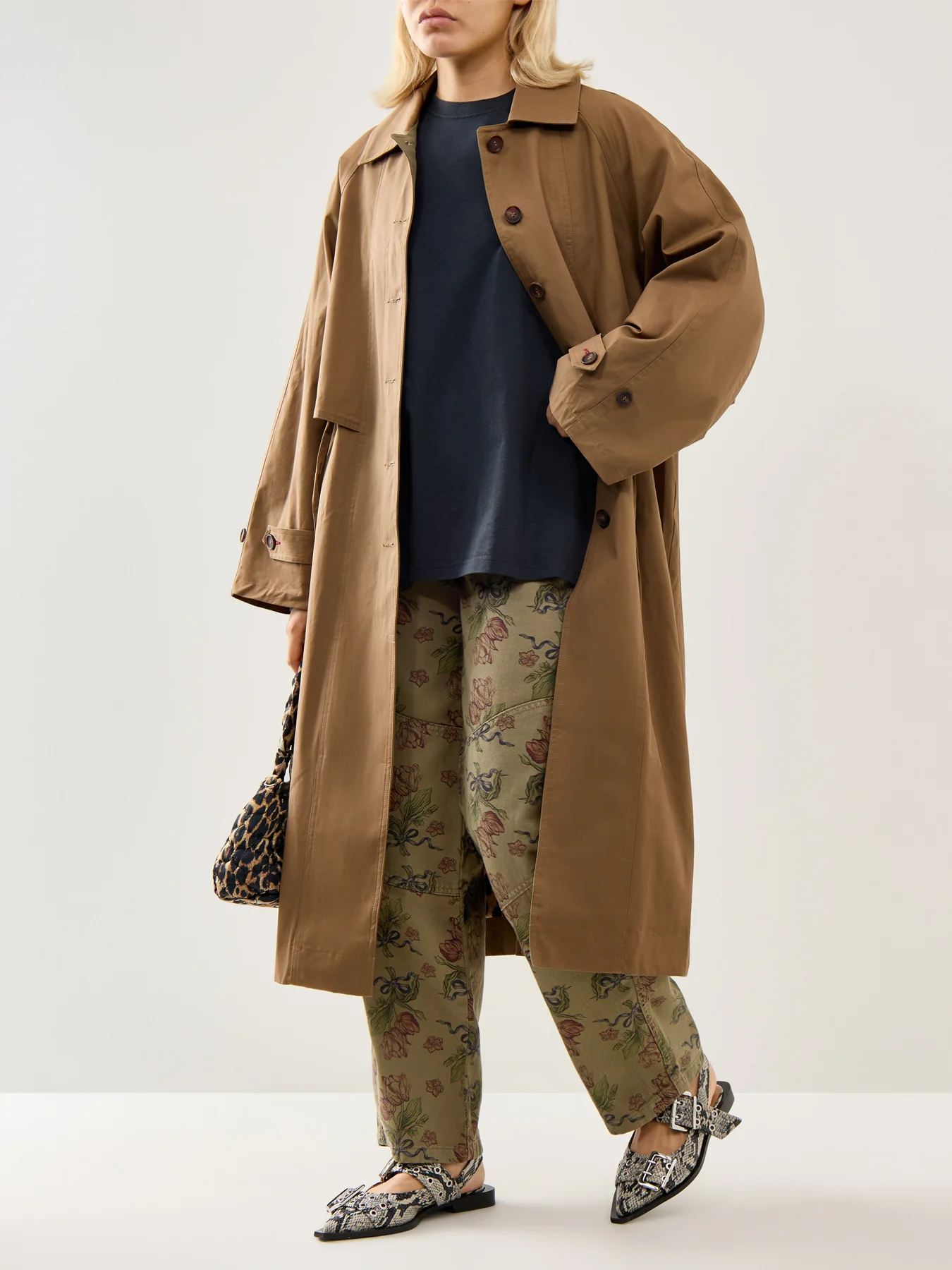 Drew Jeans Over Dye Tulip Khaki - Image 2