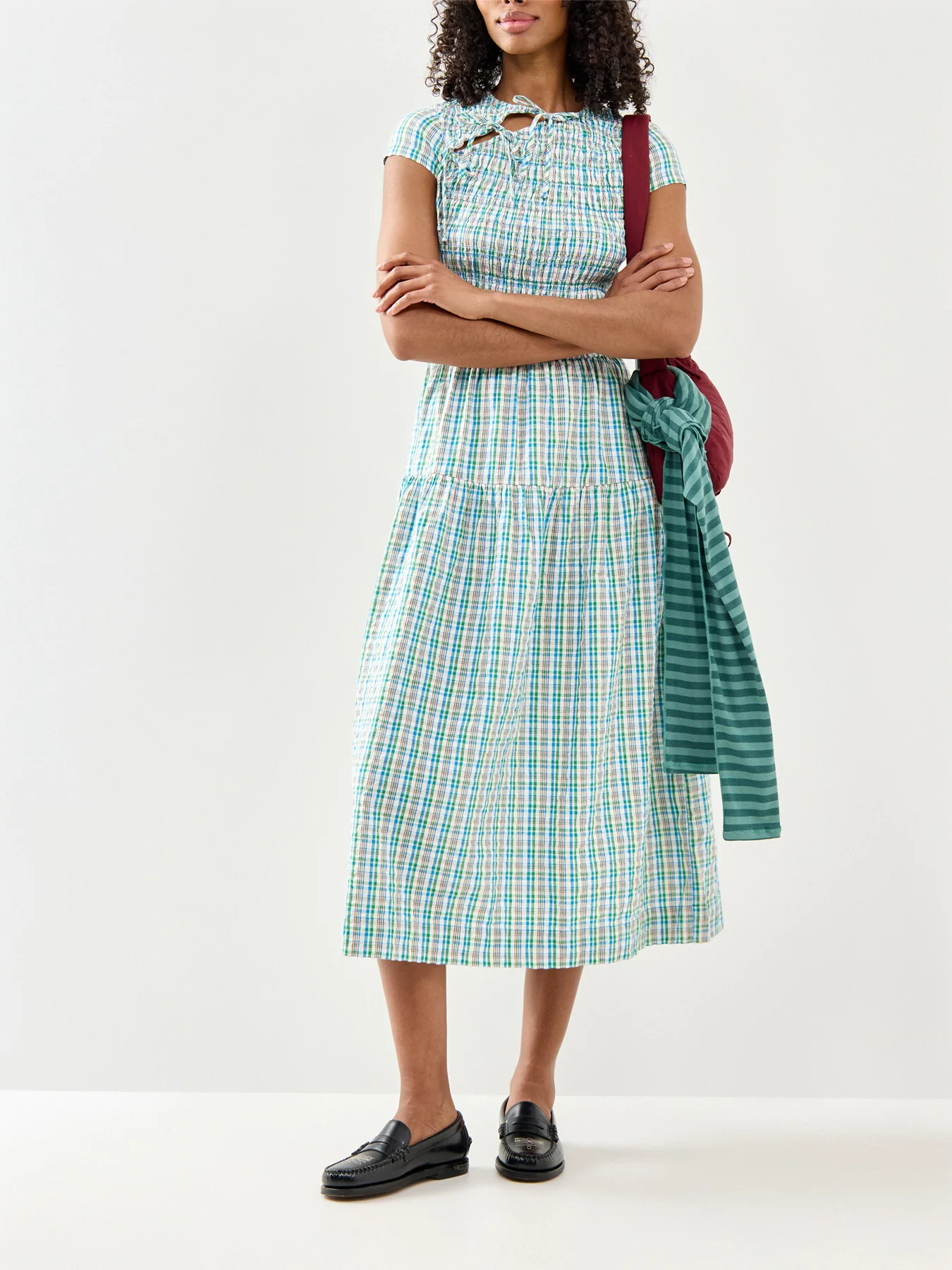 Ebba Midi Dress Multi - Image 2