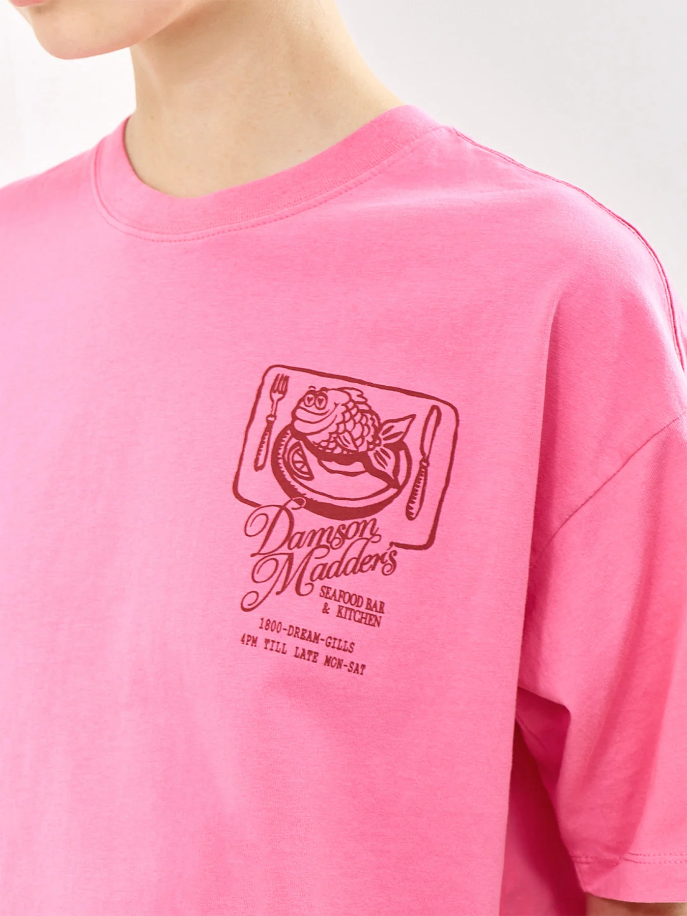 Gill Of Dreams Graphic T-Shirt Pink - Image 3