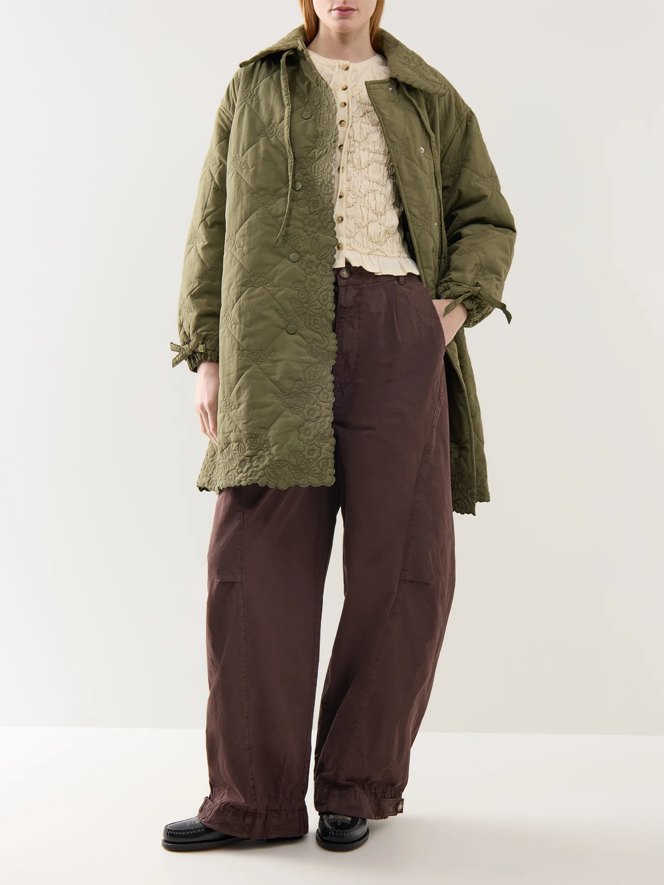 Liv Trouser Brown - Image 2
