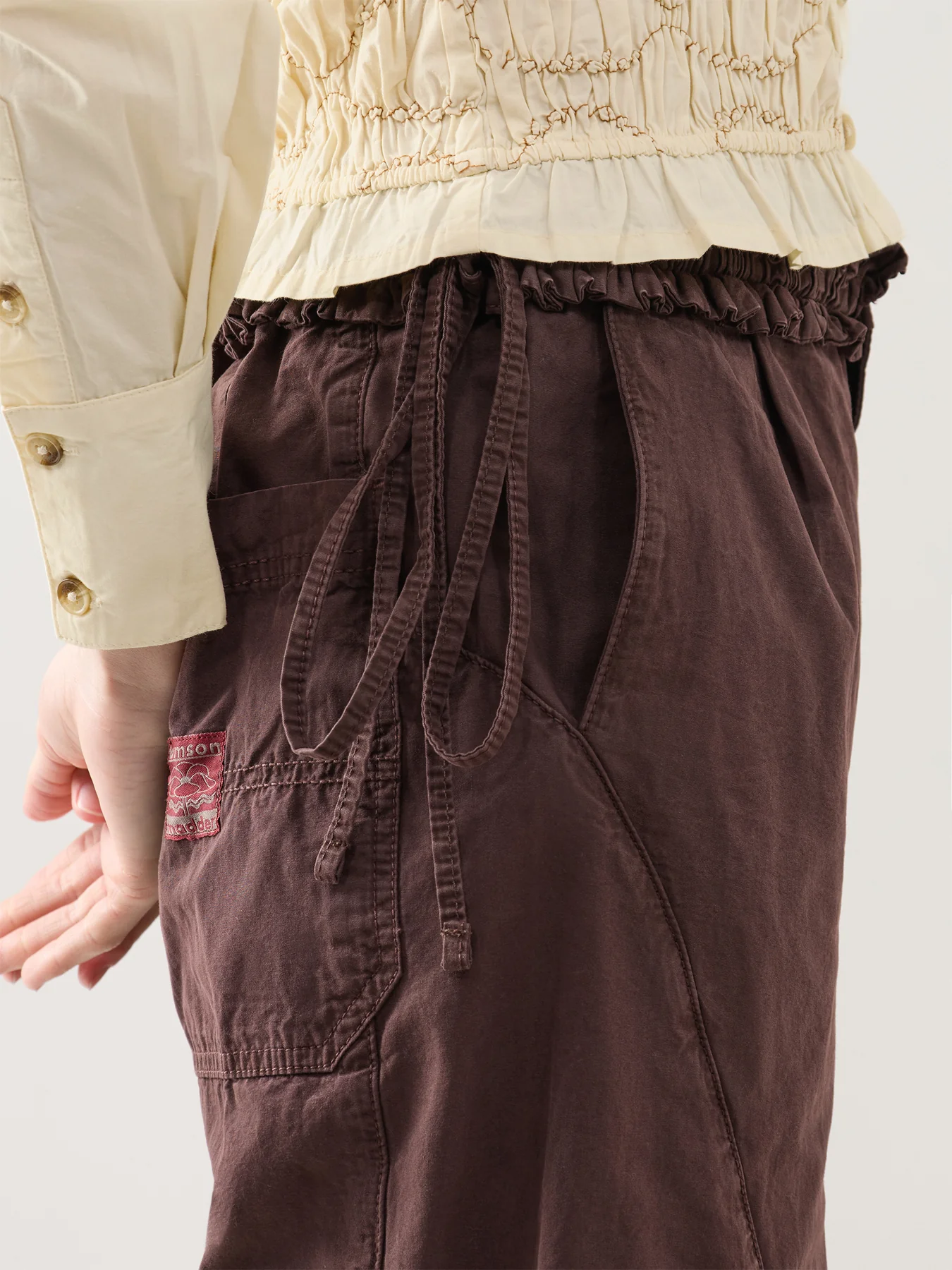 Liv Trouser Brown - Image 3