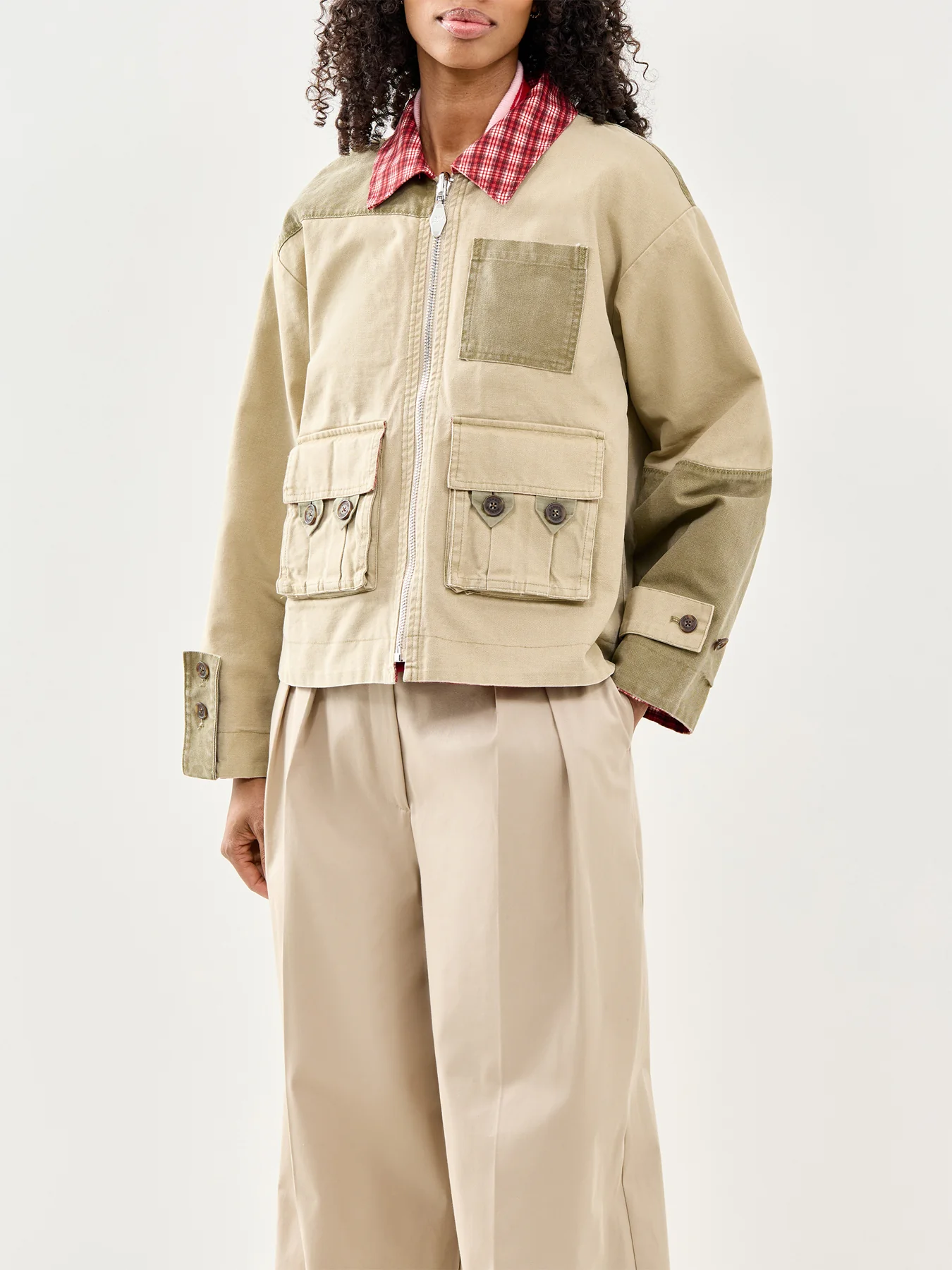 Marcelle Barn Jacket Multi - Image 4