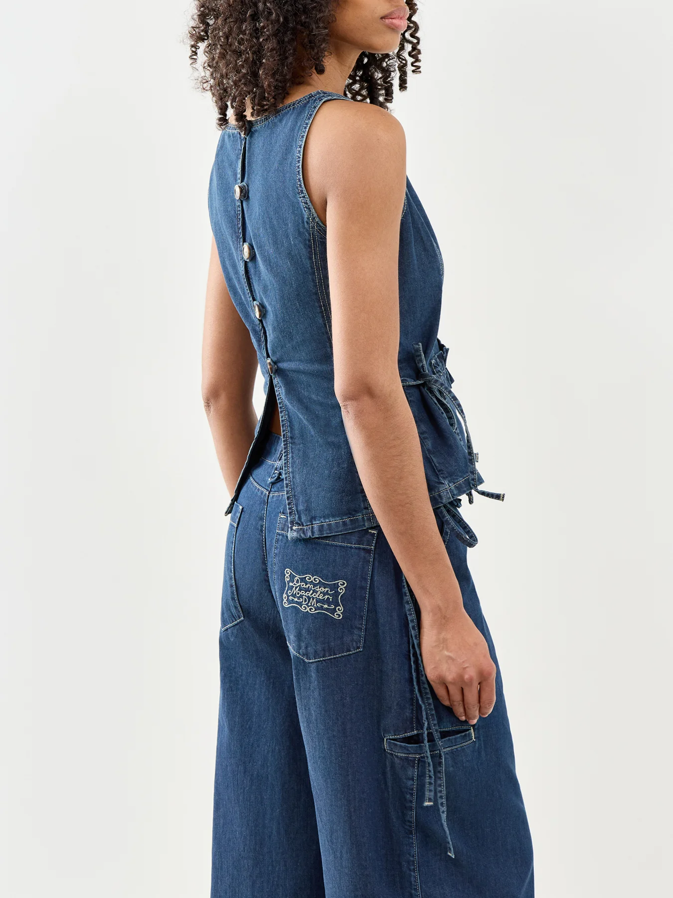 Maxime Blouse Indigo - Image 5
