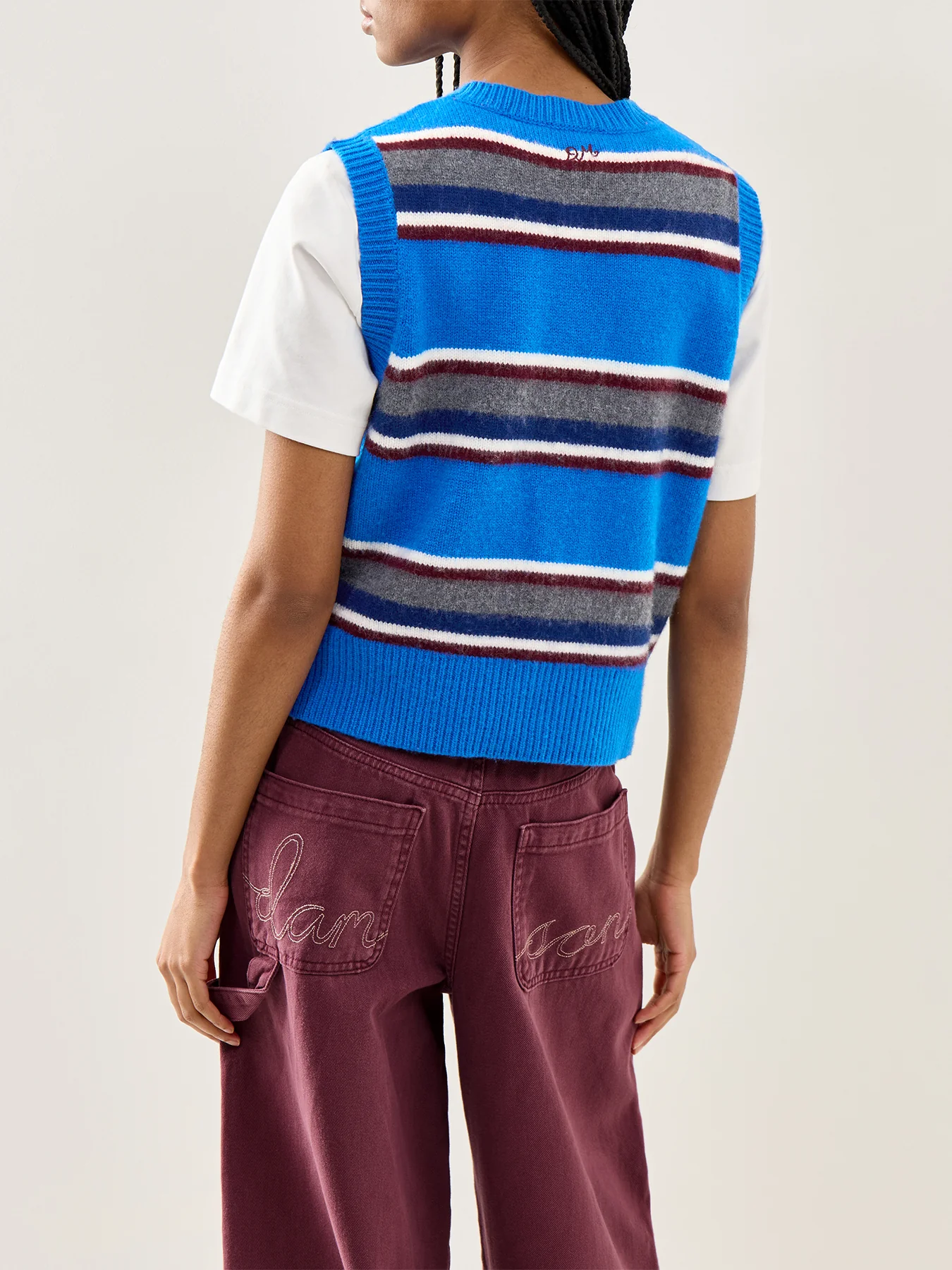 Sofie Vest Blue - Image 4