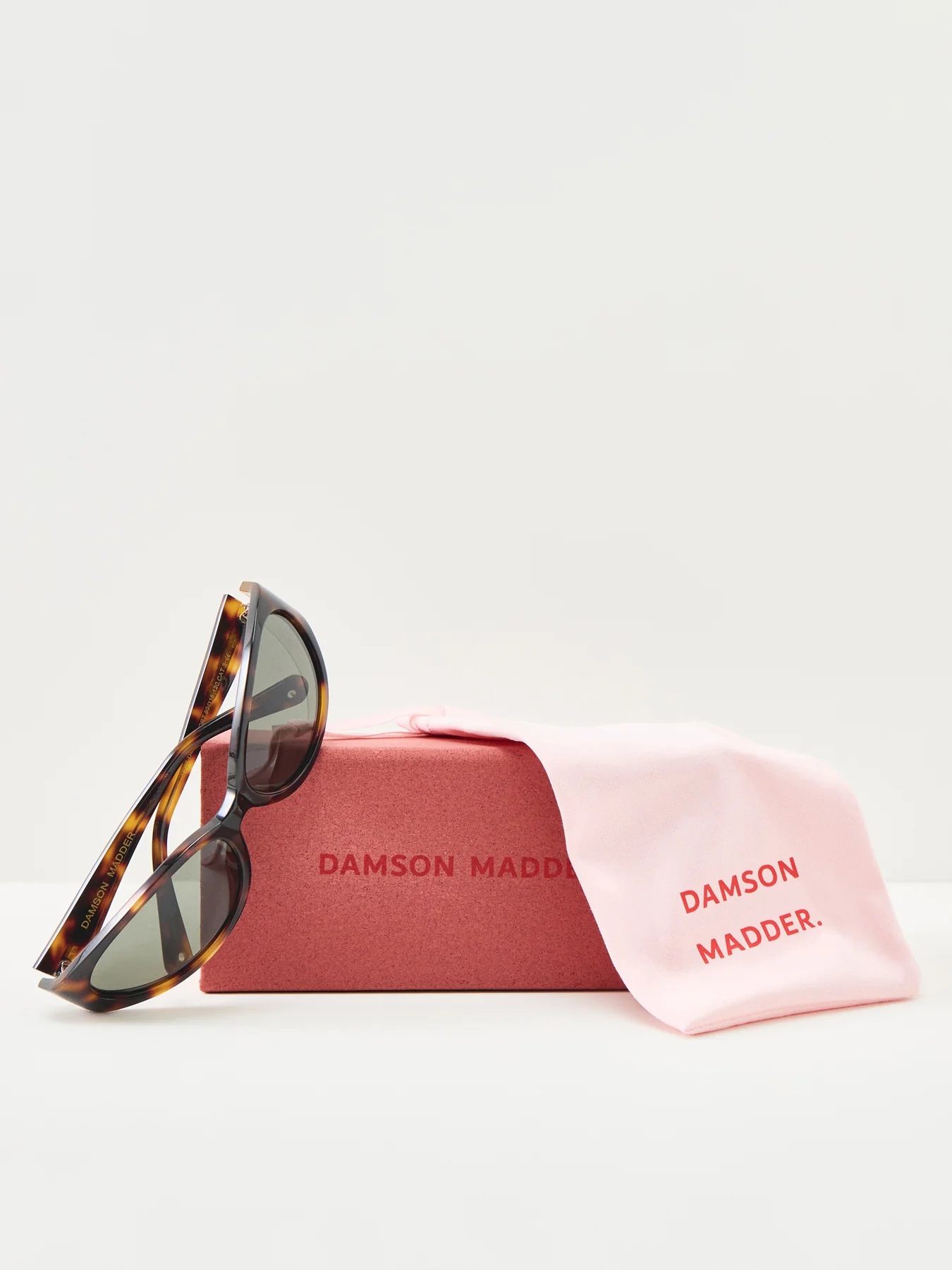 Sporty Wrap Around Sunglasses Tortoiseshell - Image 4