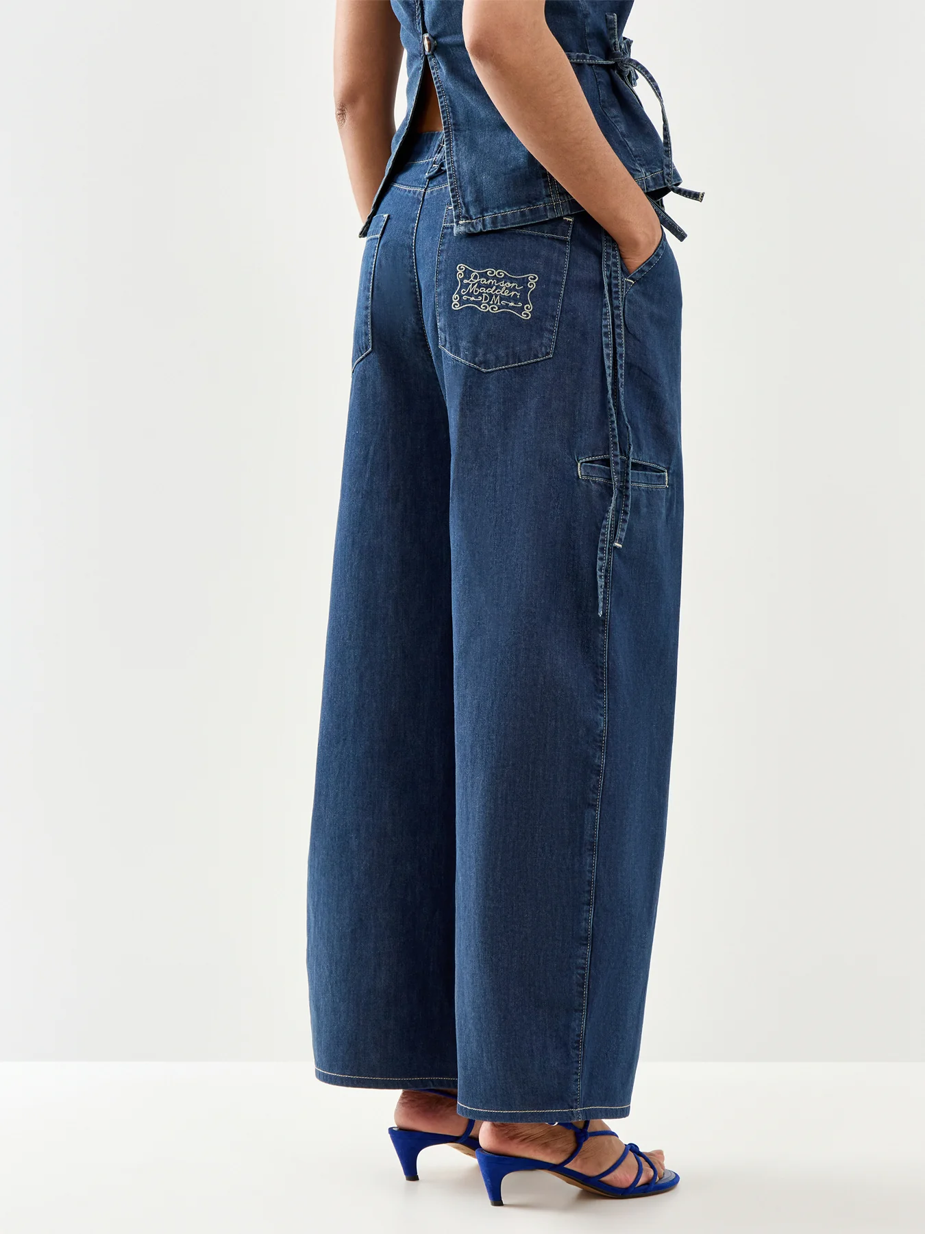 Augusta Straight Leg Jeans Indigo - Image 5