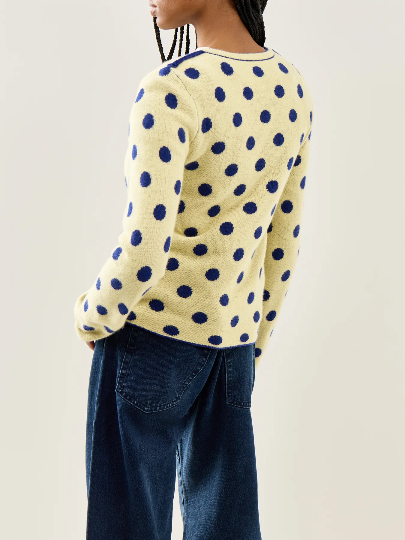 Tabitha Reversible Cardigan Butter - Image 5