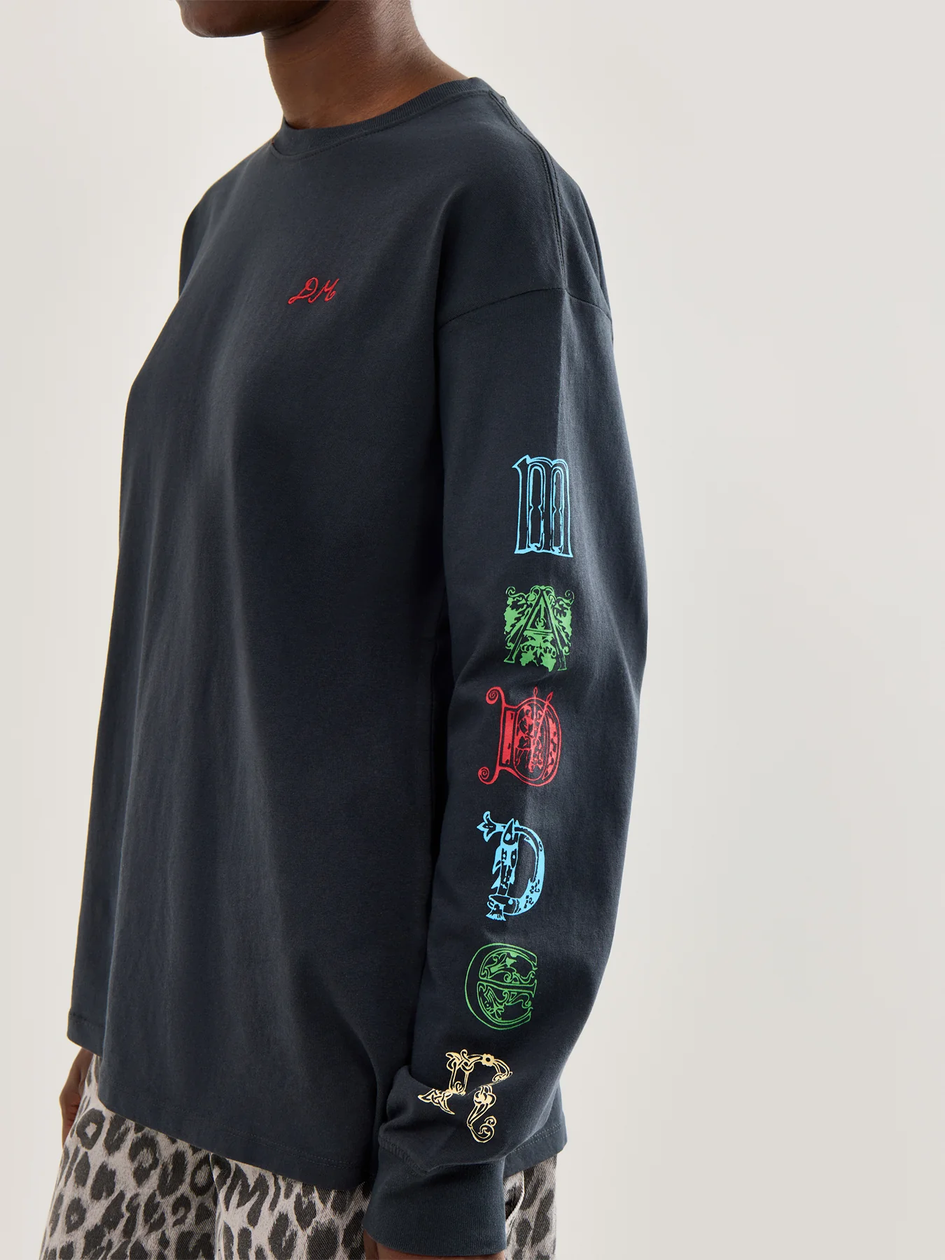Winter Solstice Long Sleeve T Shirt Grey - Image 3