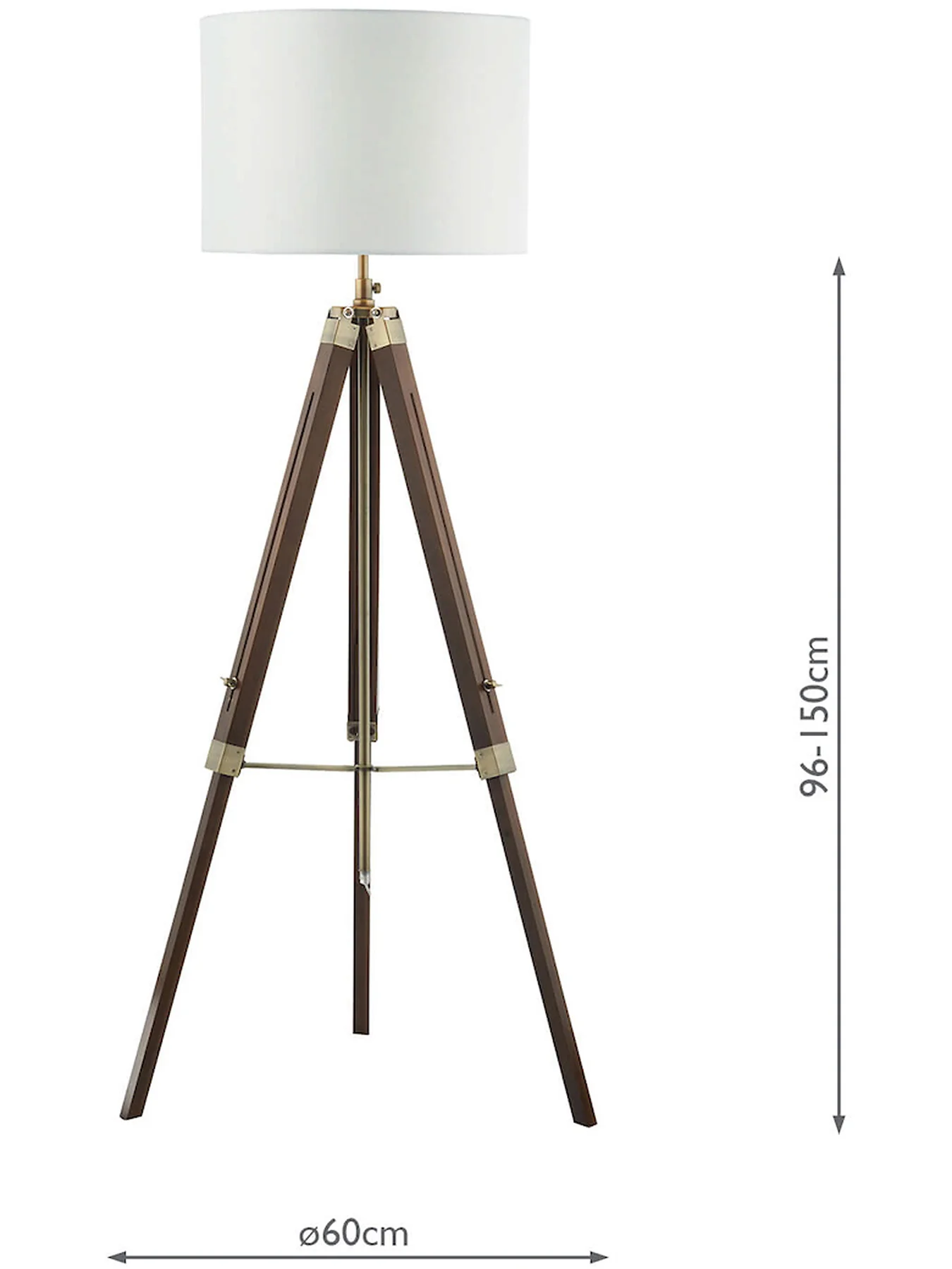 Easel Tripod Floor Lamp Base - Image 3