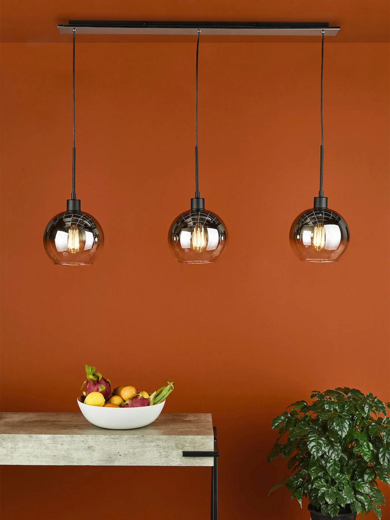Lycia 3 Light Bar Pendant - Image 4