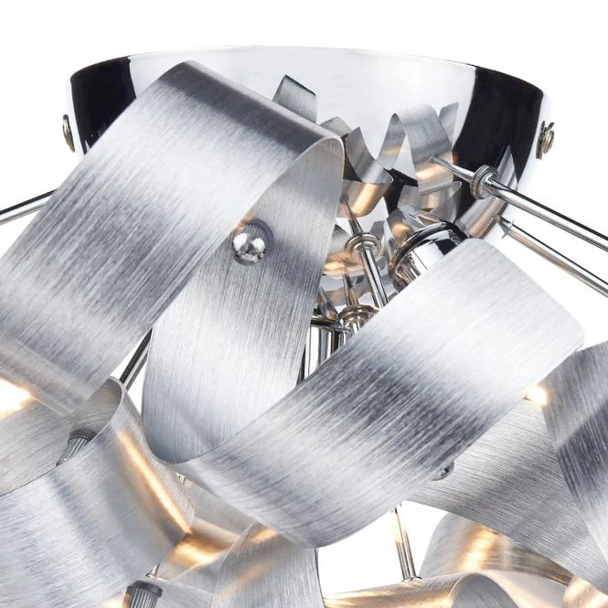 Rawley 4 Light Ribbon Flush - Image 2