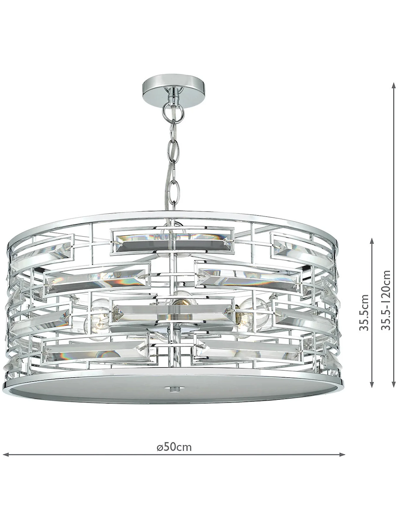 Seville 6 Light Pendant - Image 3