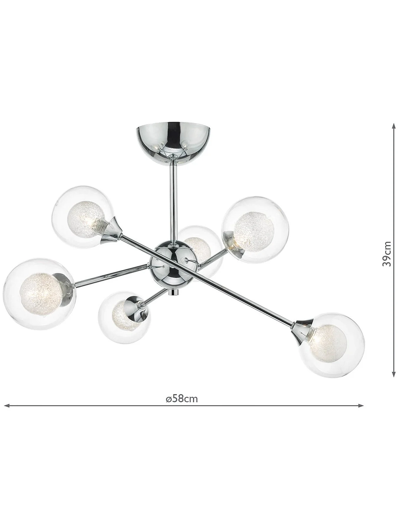 Zeke Semi Flush Light - Image 3