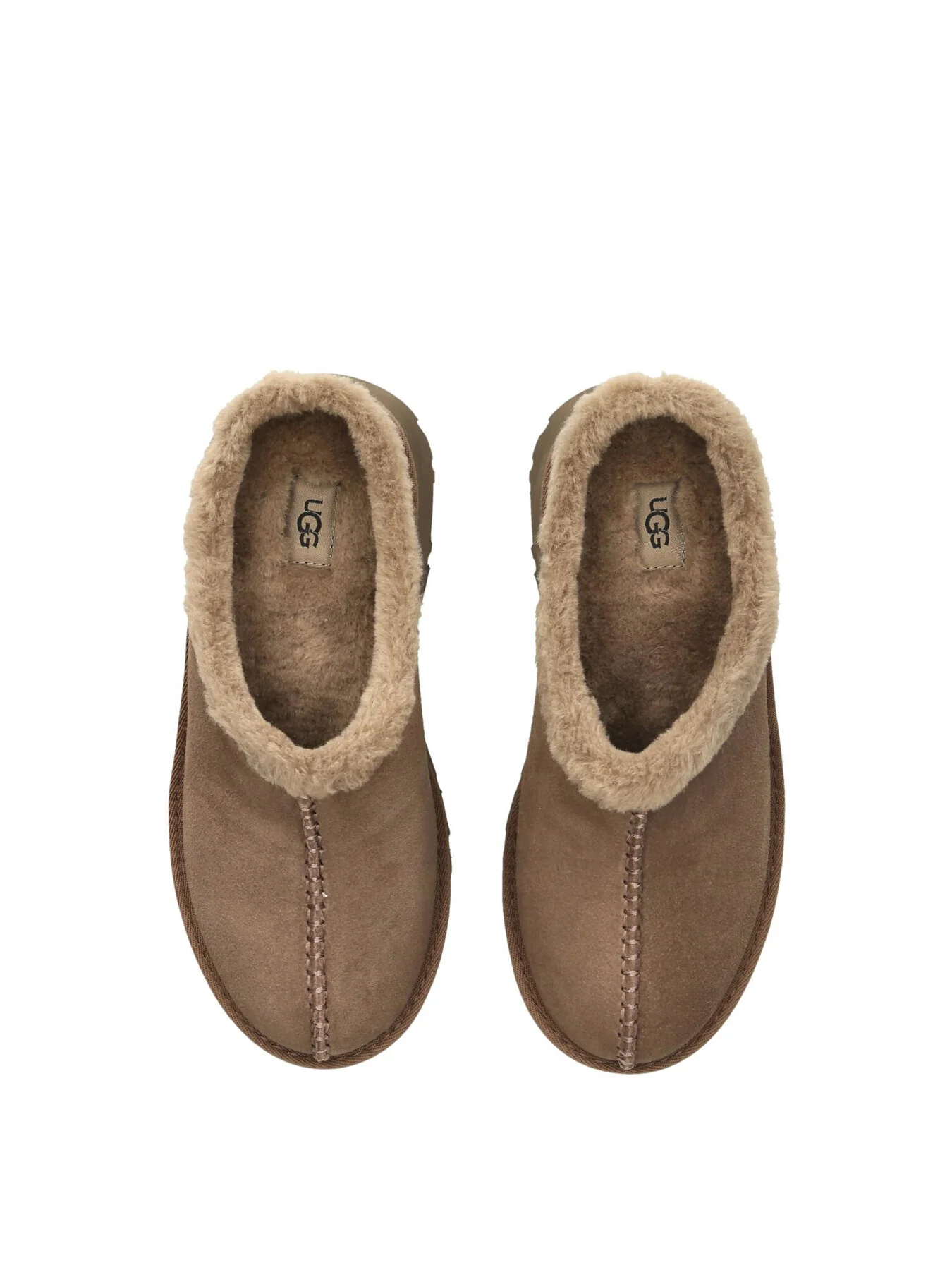 Womens New Heights Cozy Clog Suede Slip Ons - Image 2