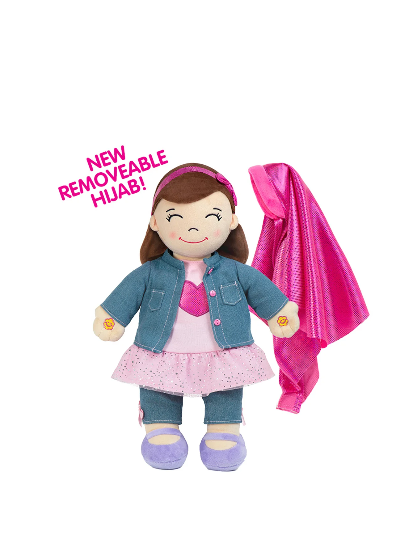 Talking Aamina Soft Toy with Dual Language - Image 3