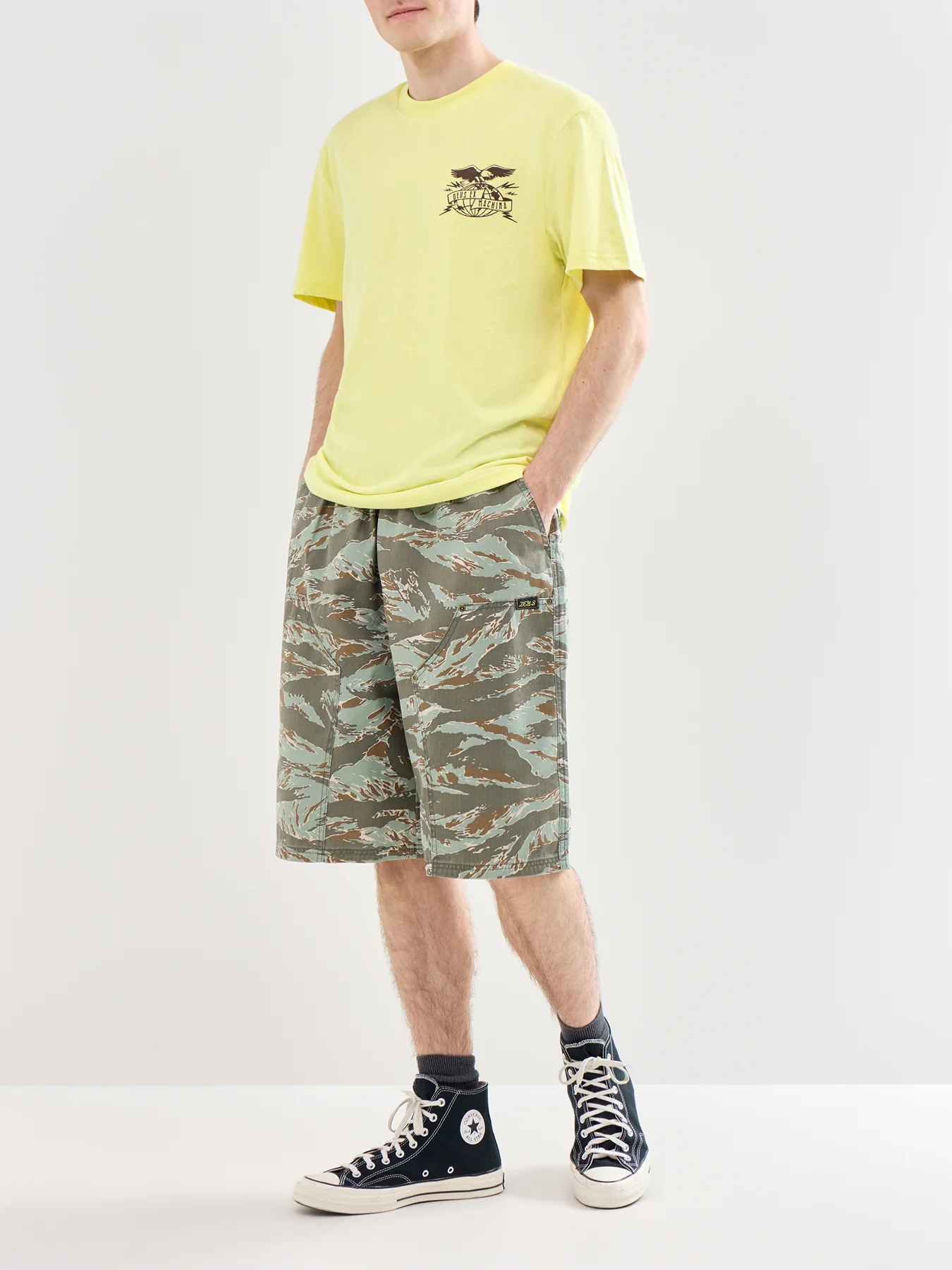 Graphic T-Shirt Yellow - Image 3