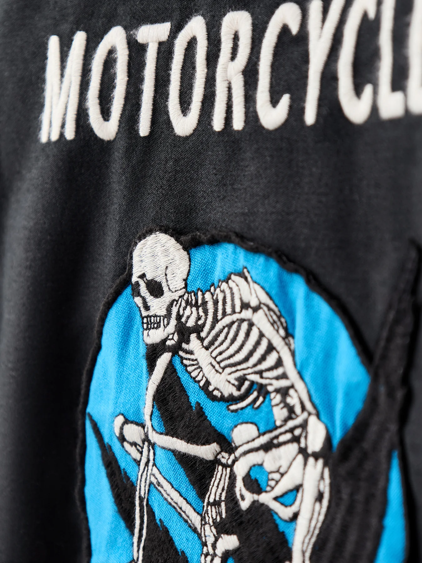 Organic Cotton Souvenir Jacket Black - Image 3