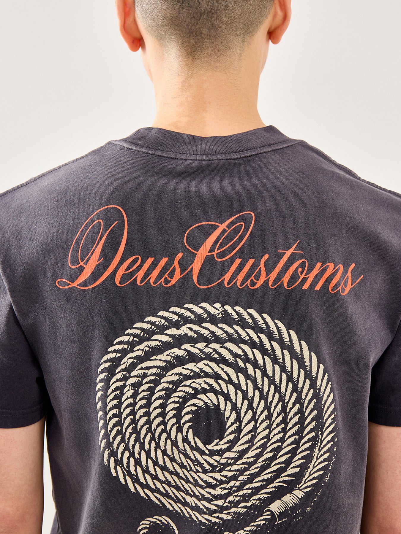 Graphic Cotton T-Shirt Black - Image 3