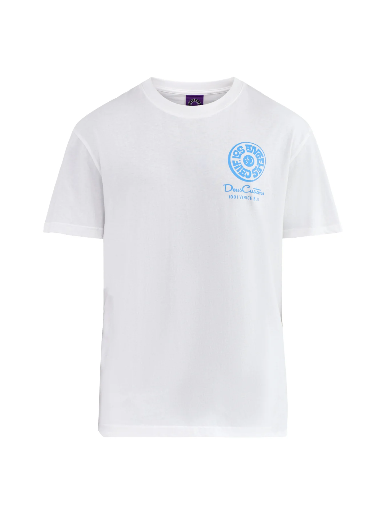 Los Angeles Address T-Shirt White