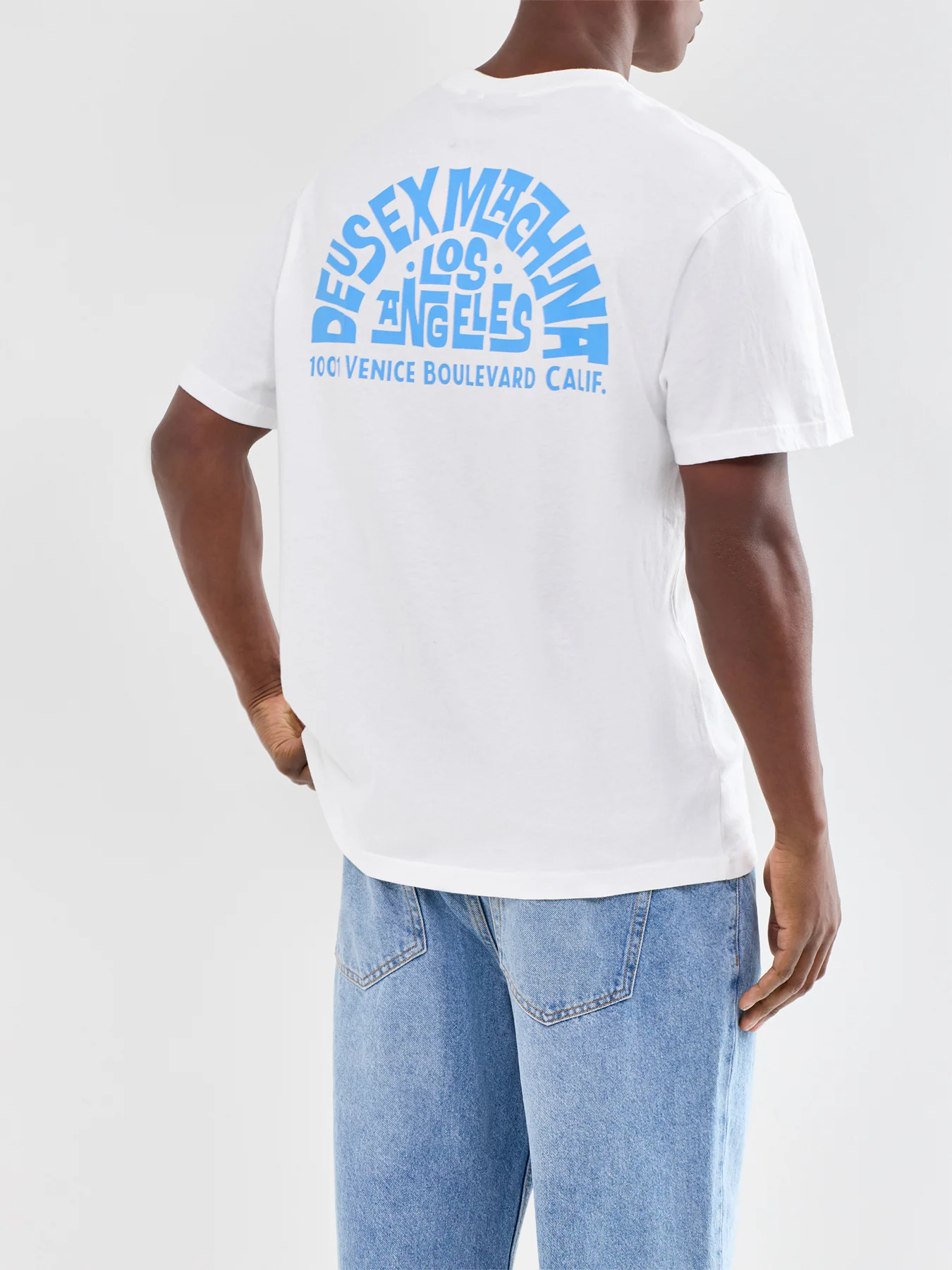 Los Angeles Address T-Shirt White - Image 5